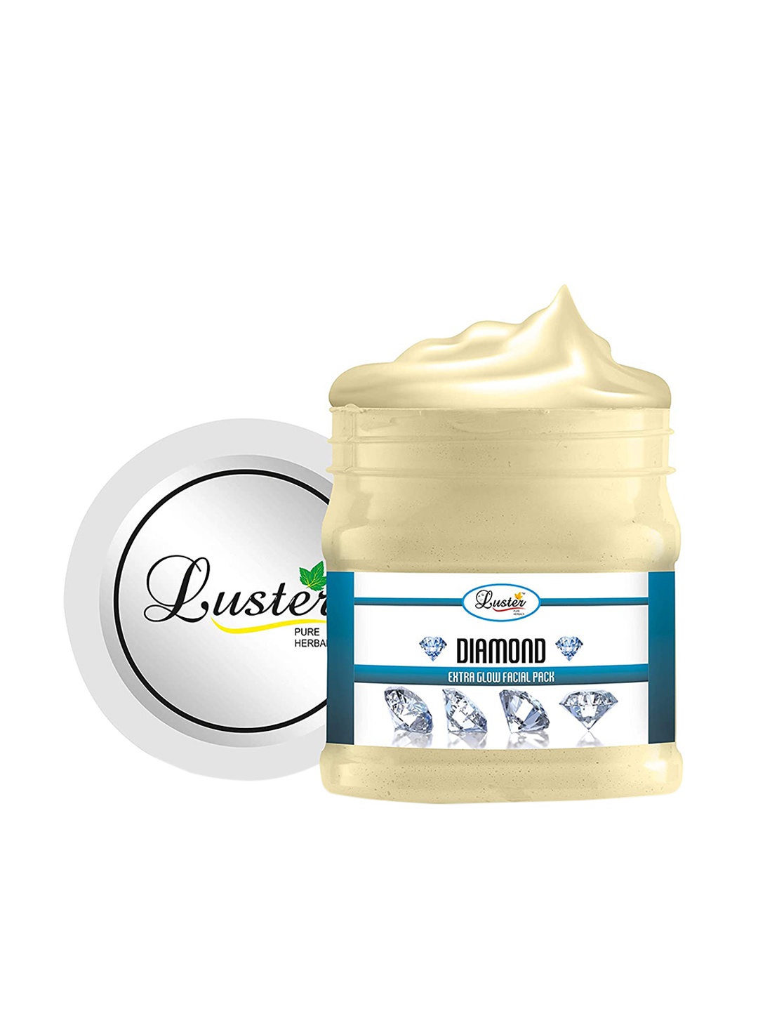 

Luster Diamond Extra Glow Face Pack for Oily & Dry Skin - 500ml, Cream