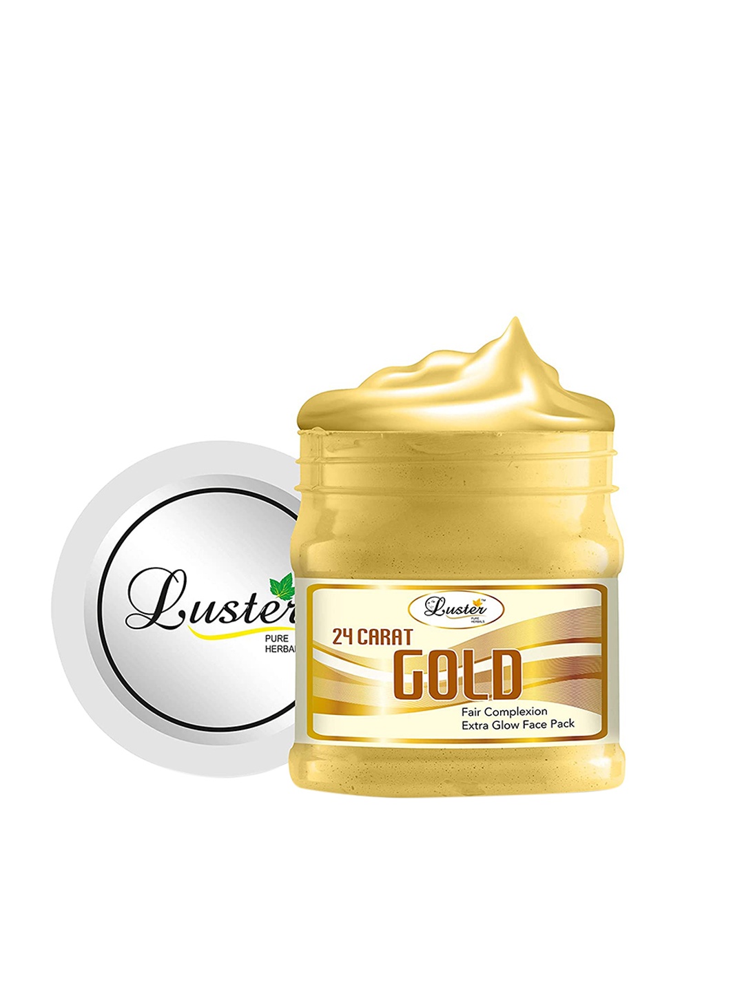 

Luster 24 Carat Gold Face Pack for Extra Glow & Bright Complexion - 500ml