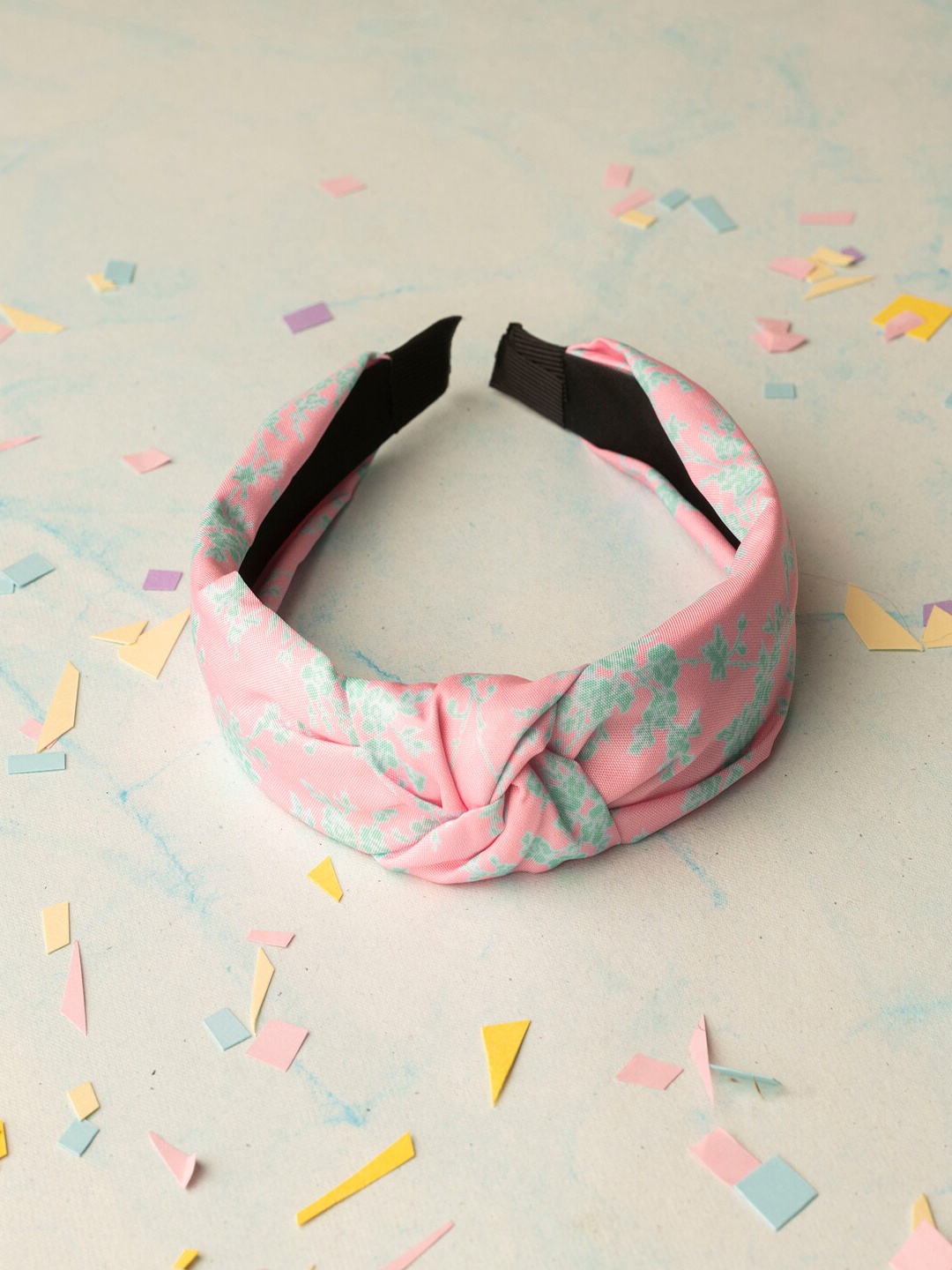 

Jewelz Women Grey & Pink Hairband