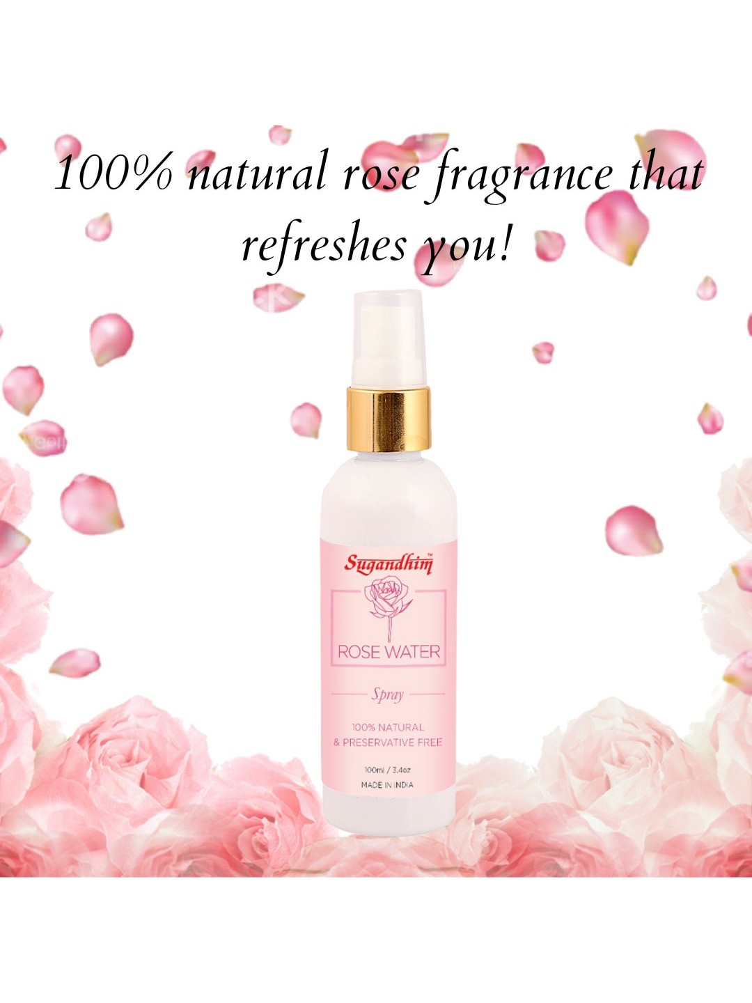 

Sugandhim Adults Rose and Yellow Sand Pack 50gm and Rose Water Spray