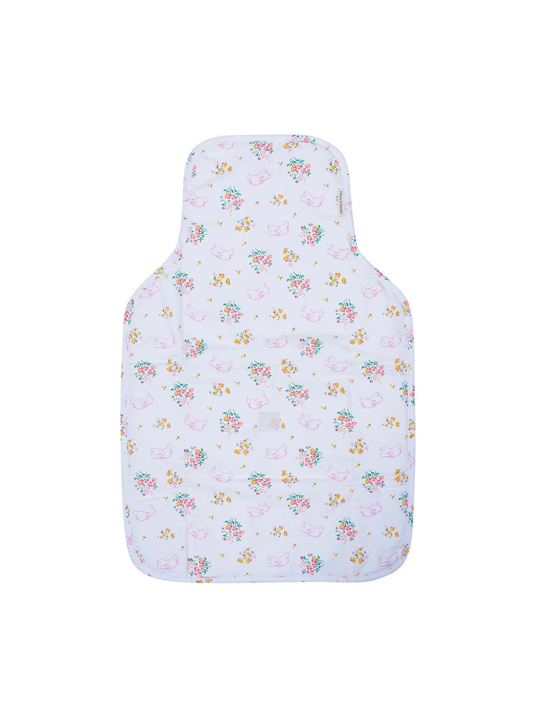 

haus & kinder Infant Kids Hippity Hop Portable Diaper Changing Mat, White