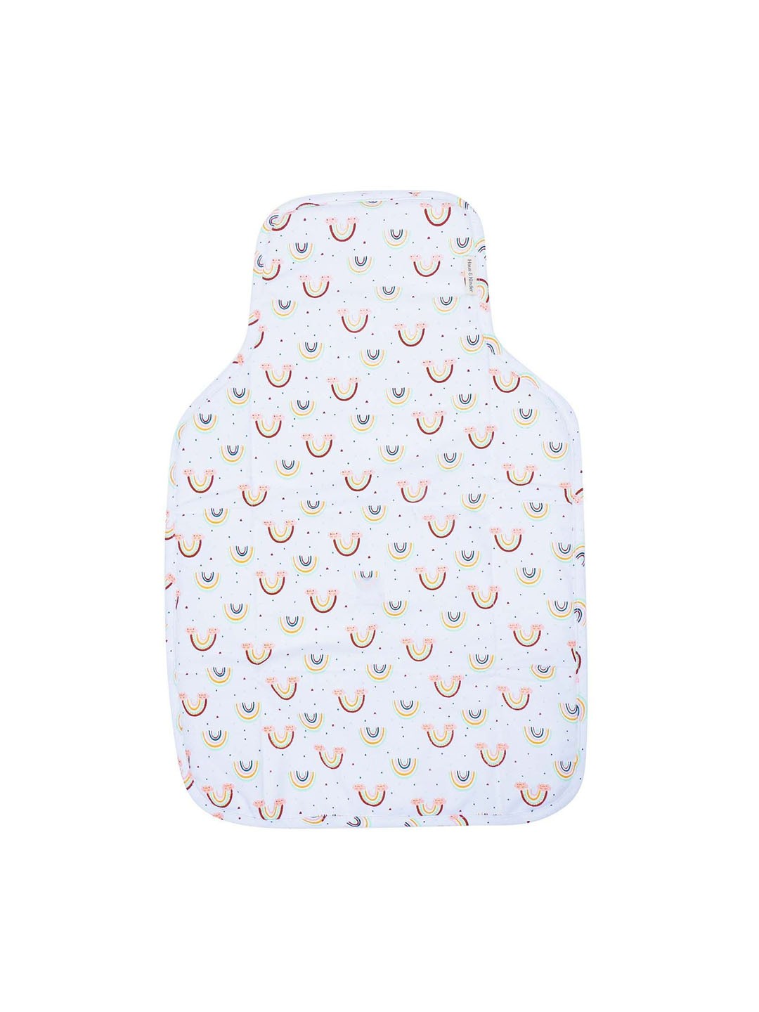 

haus & kinder Infant Kids Fanatasy Rainbow Portable Diaper Changing Mat, Green