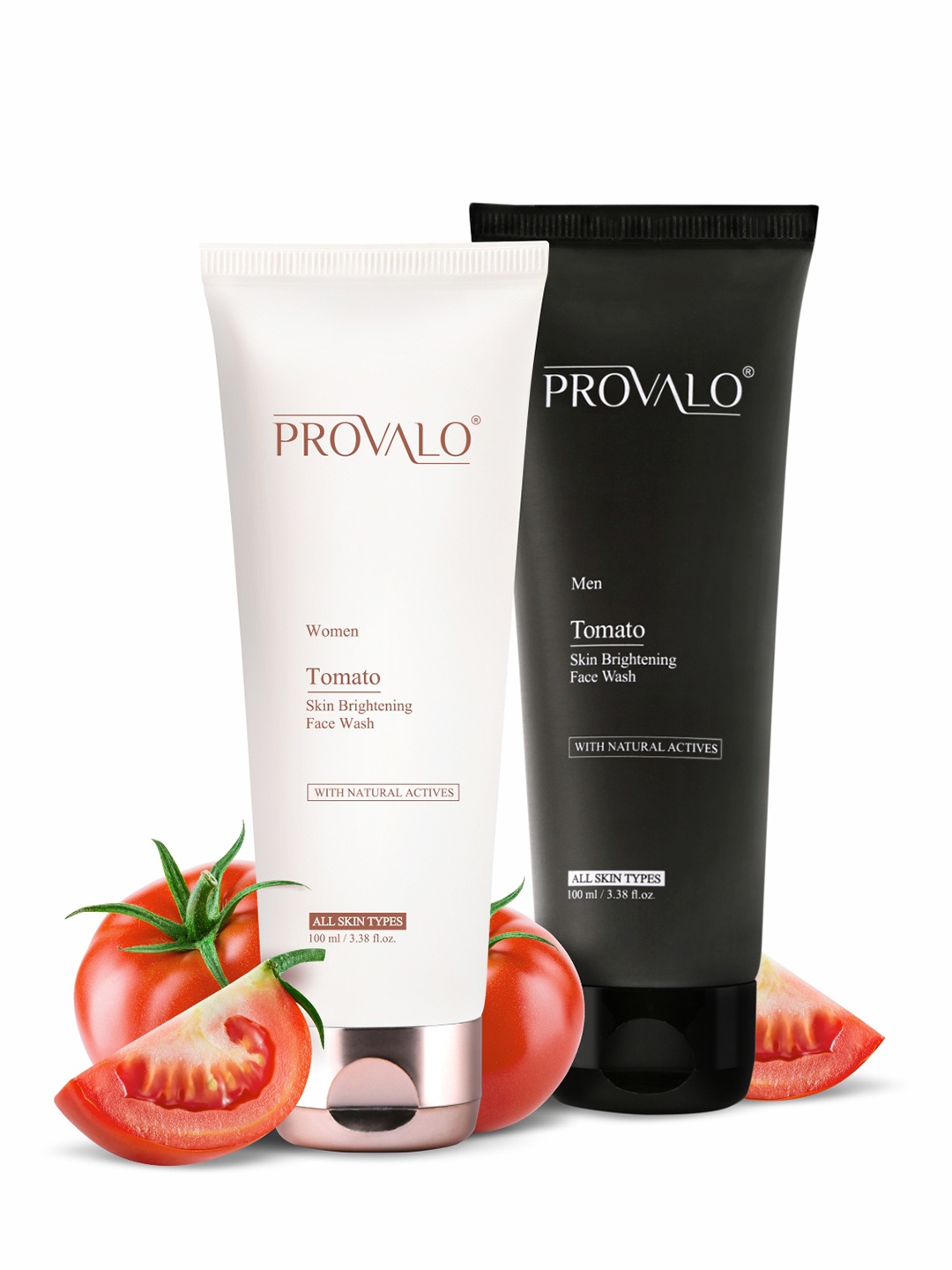 

PROVALO Pack Of 2 Skin-Tastic Face Wash 100ml Each, Multi