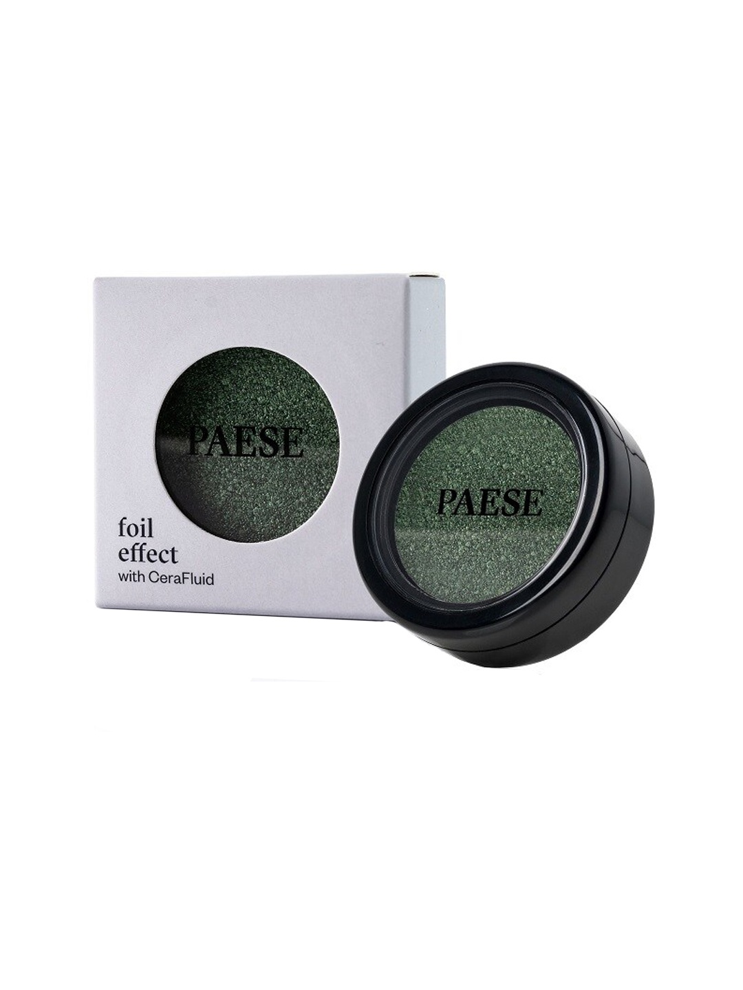 

Paese Cosmetics Foil Effect Eyeshadow-312 Emerald, 3.1g, Green