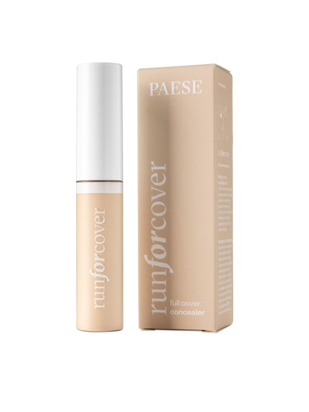 

Paese Cosmetics Run For Cover Full Cover Concealer-10 Vanilla 9ml, Nude