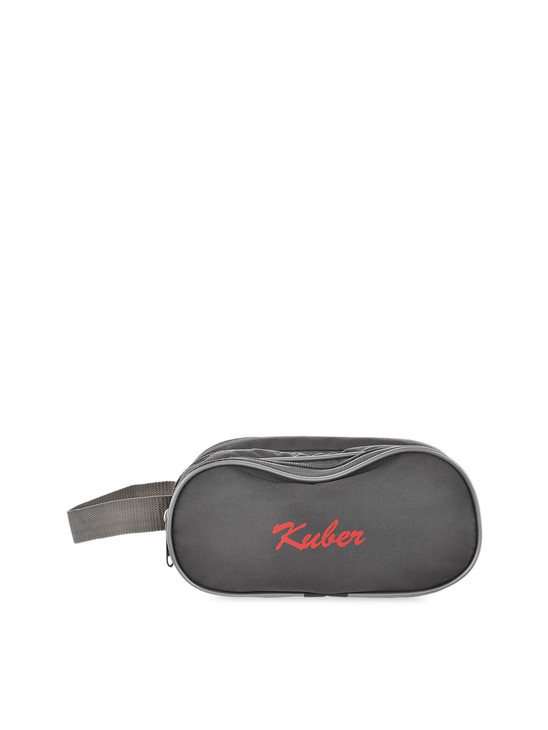 

Kuber Industries Set Of 2 Solid Travel Toiletry Bag, Grey