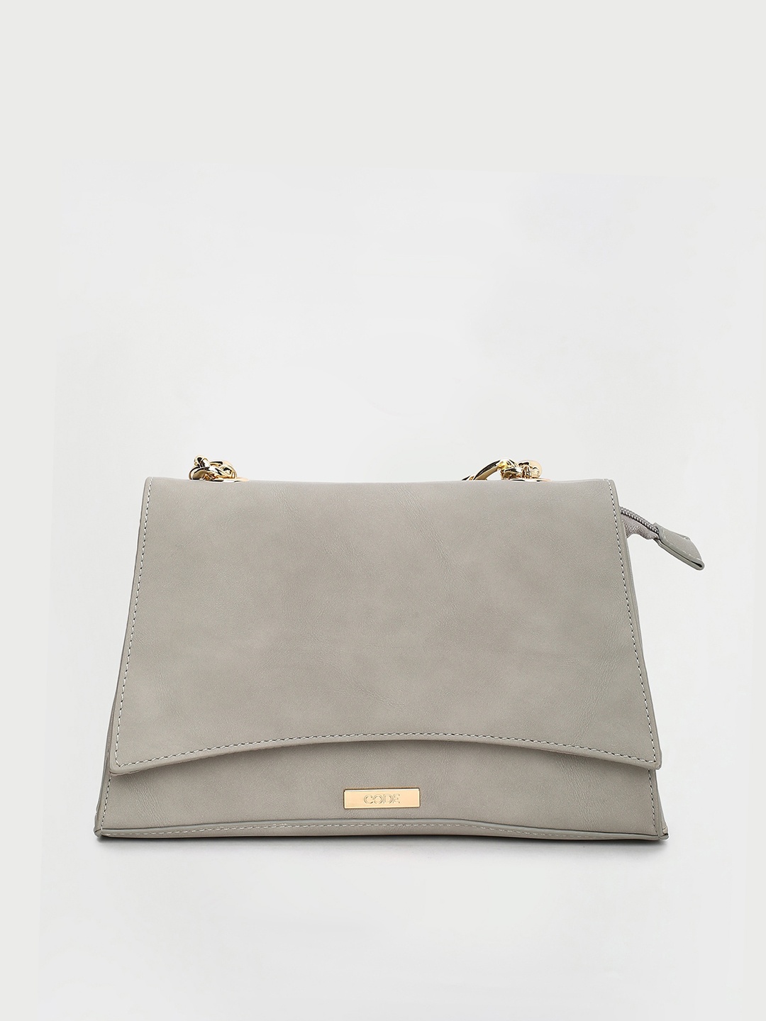 

CODE by Lifestyle Grey Swagger Sling Bag With Bow Detail