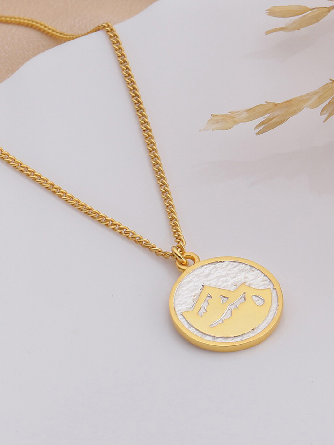 

EK BY EKTA KAPOOR 22K Gold Plated Tattva Necklace
