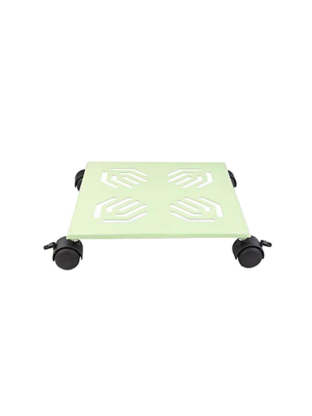 

Sharpex Green Solid Iron Square Rack, Na