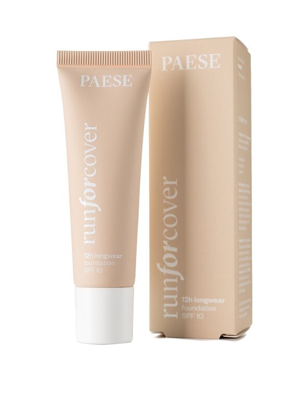 

Paese Cosmetics Run For Cover 12h Longwear SPF 10 Foundation 30 ml - Olive 60, Beige