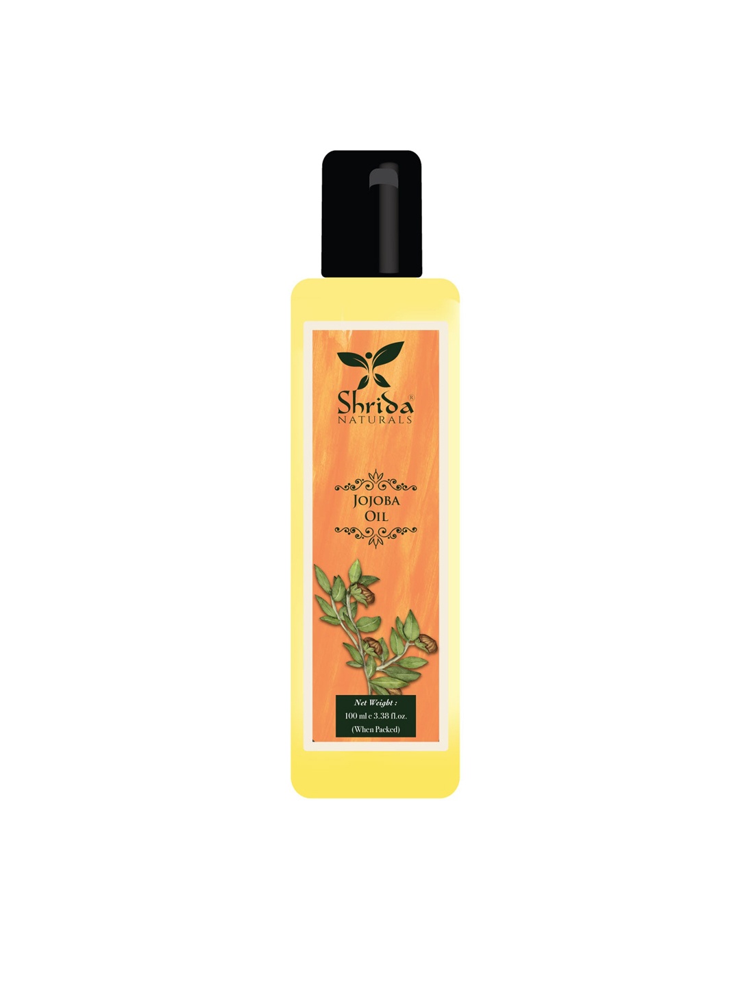 

Shrida Paraben Free Jojoba Oil For Soft & Smooth Skin - 100 ml, Yellow