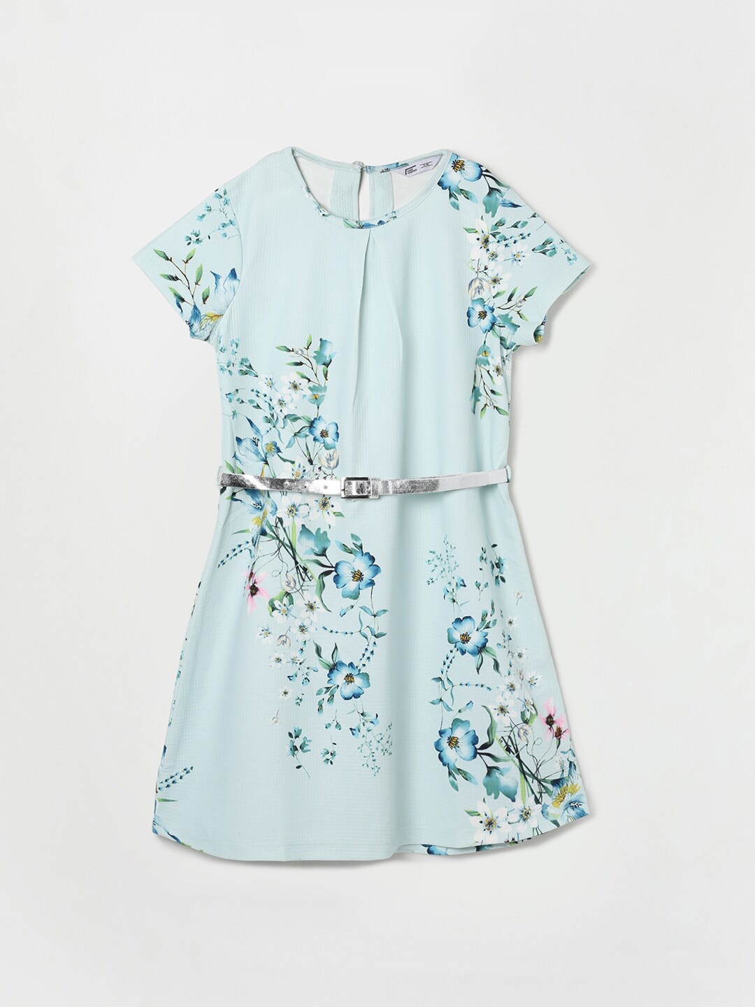 

Fame Forever by Lifestyle Girls Blue Floral A-Line Dress