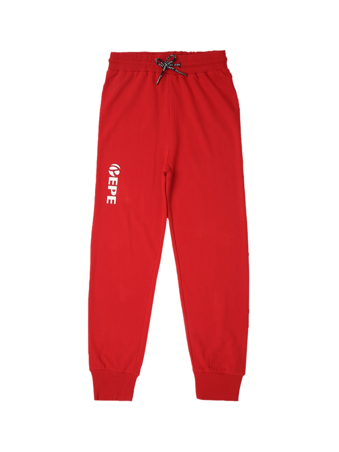 

Pepe Jeans Boys Red Solid Cotton Jogger