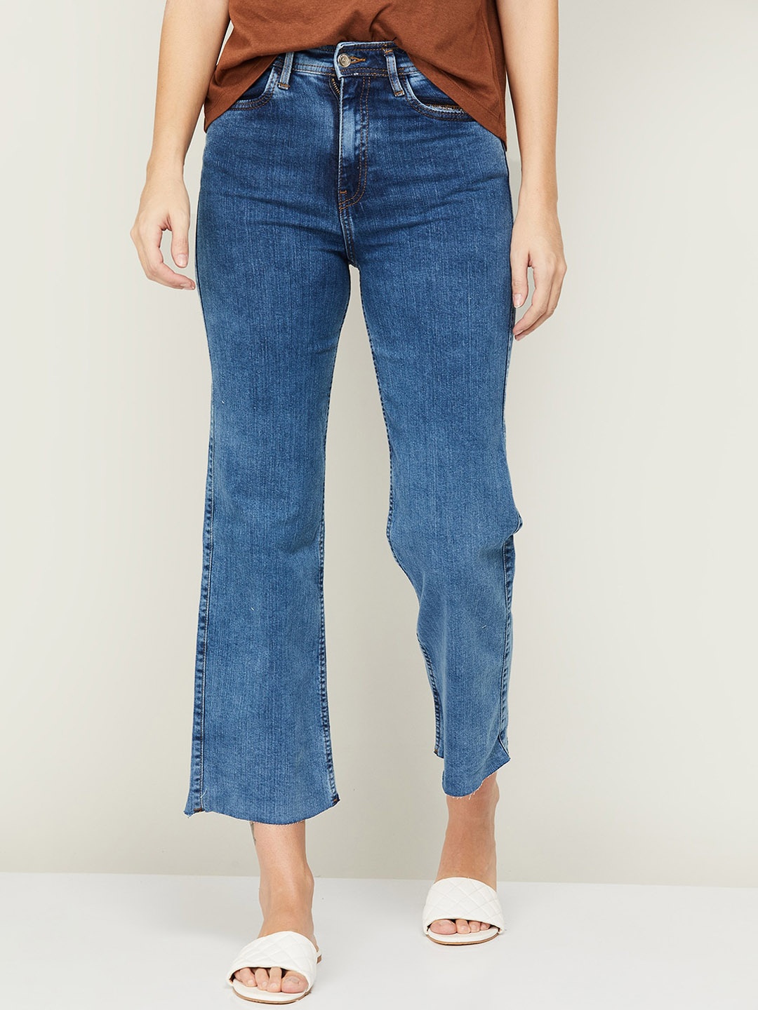 

Fame Forever by Lifestyle Women Blue Flared Stretchable Jeans