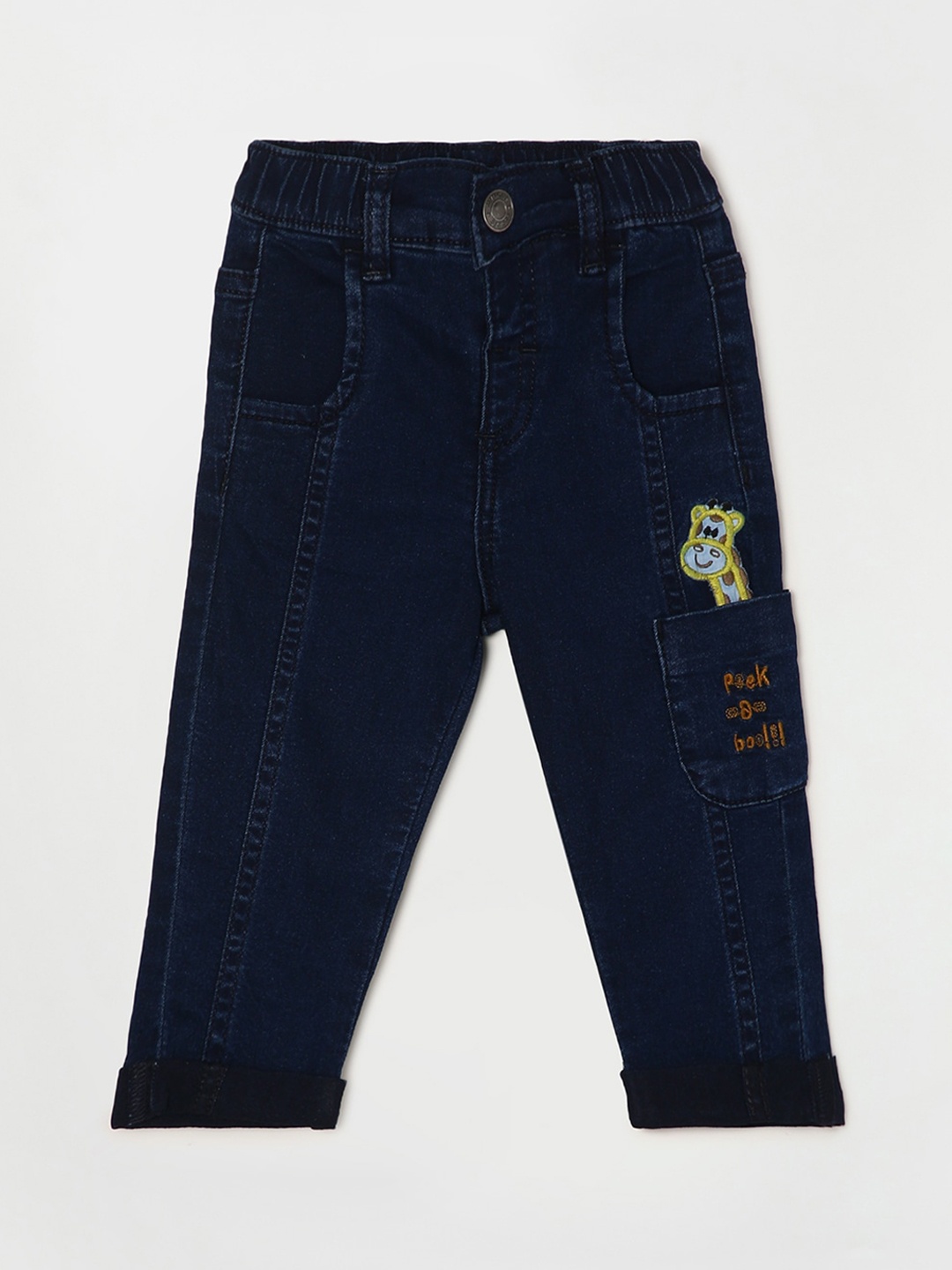 

Juniors by Lifestyle Boys Blue Regular Fit Stretchable Jeans