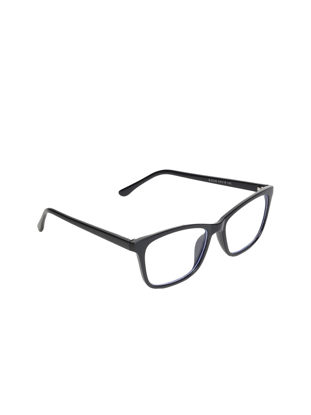 

SCAGLIA Clear Lens & Black Rectangle Sunglasses SCG_MODEL 2226_CLR, Transparent