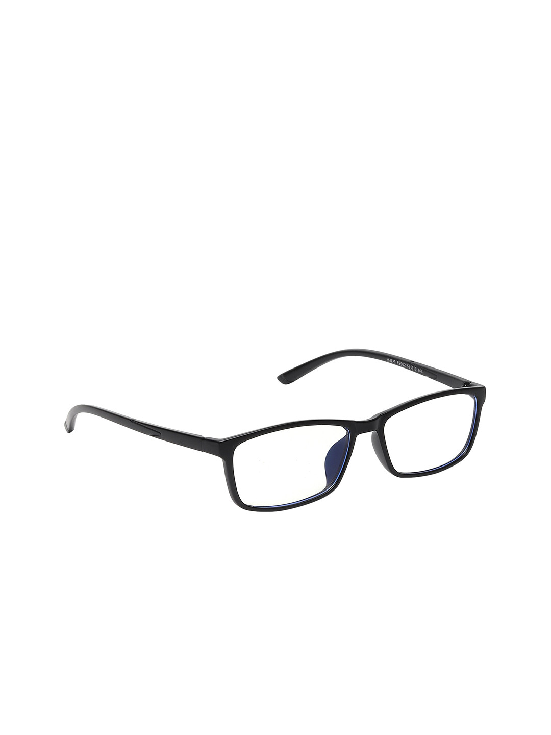 

GARTH Unisex Clear Lens & Black Rectangle Sunglasses with UV Lens MODEL 2_CLR_GRT, Transparent