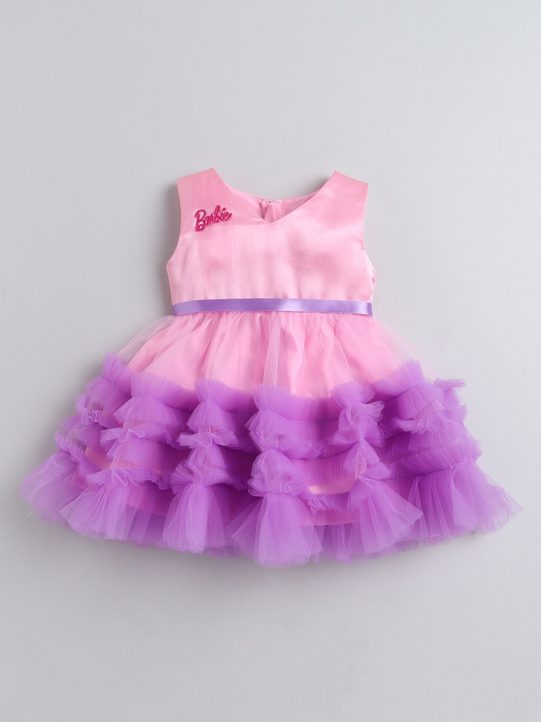 

Barbie by Many Frocks & Pink Net Dress