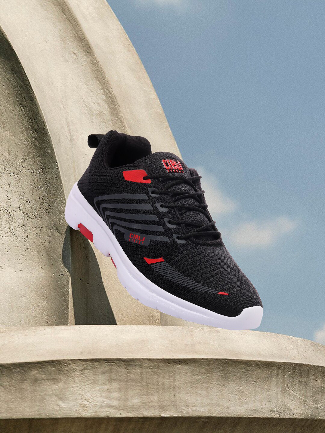 

Crew STREET Men Black Sneakers