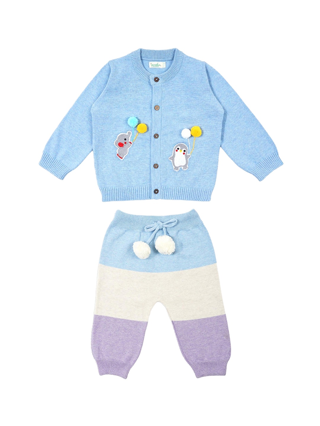 

Greendeer Unisex Kids Blue Clothing Set