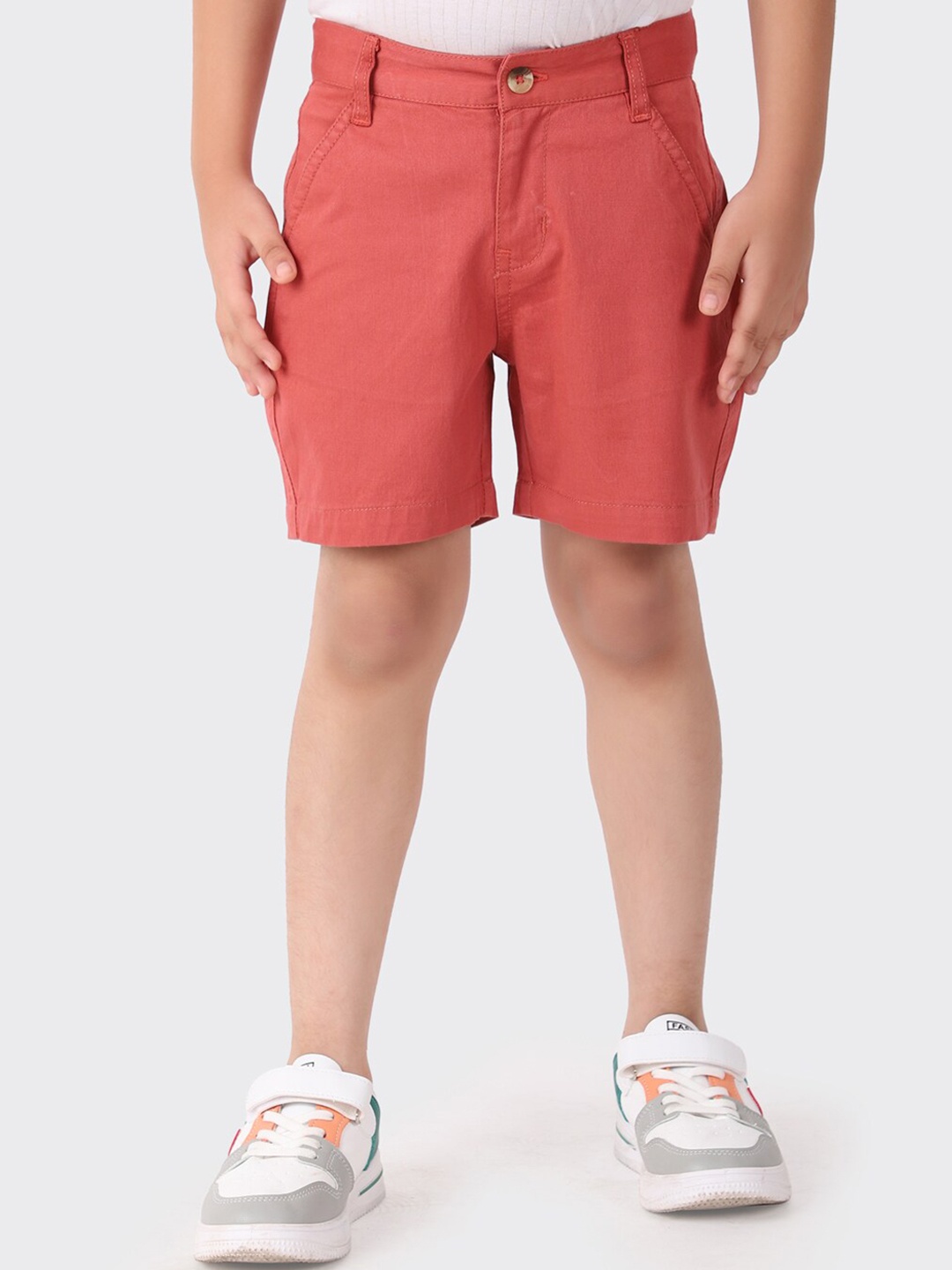 

Fabindia Boys Red Shorts