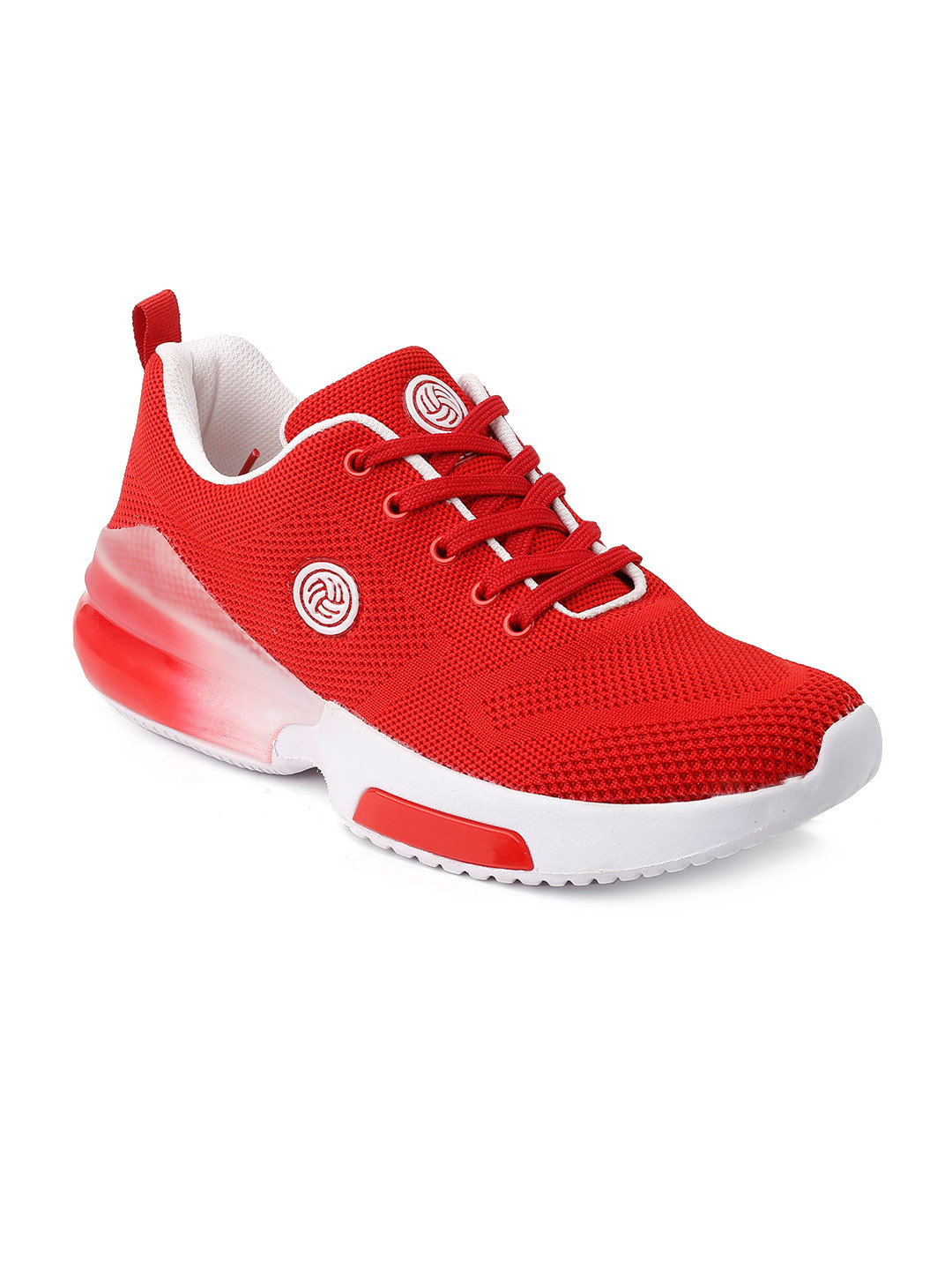 

bacca bucci Men Red solid PU Sneakers