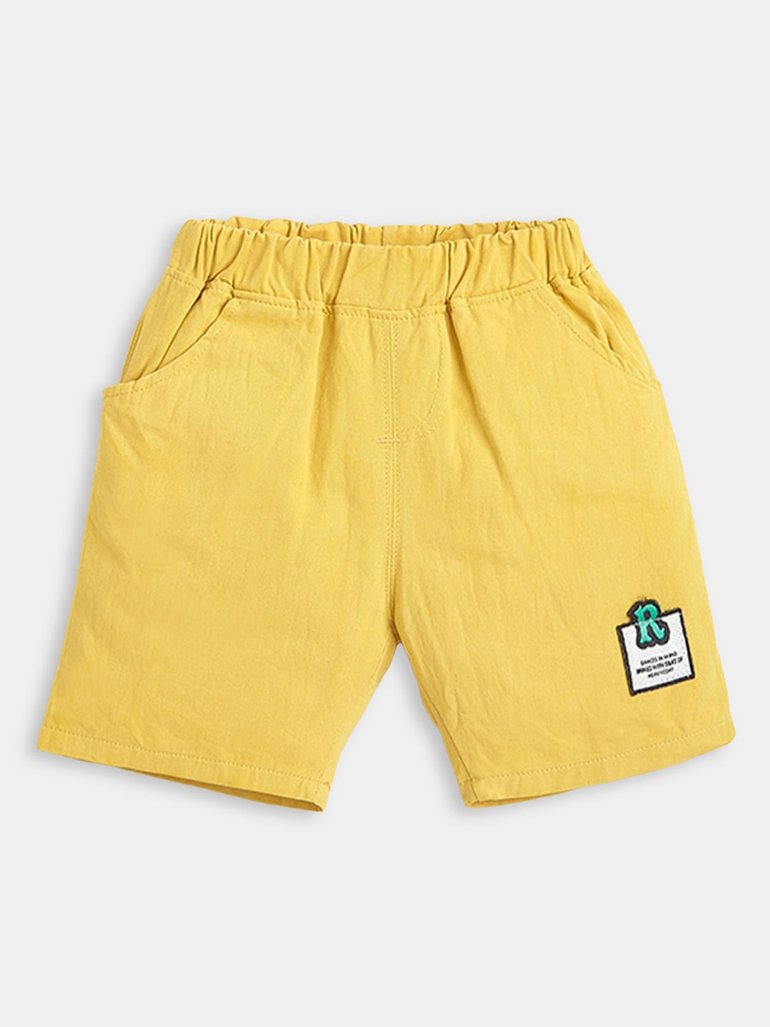 

Hopscotch Boys Orange & Pink Printed T-shirt with Shorts
