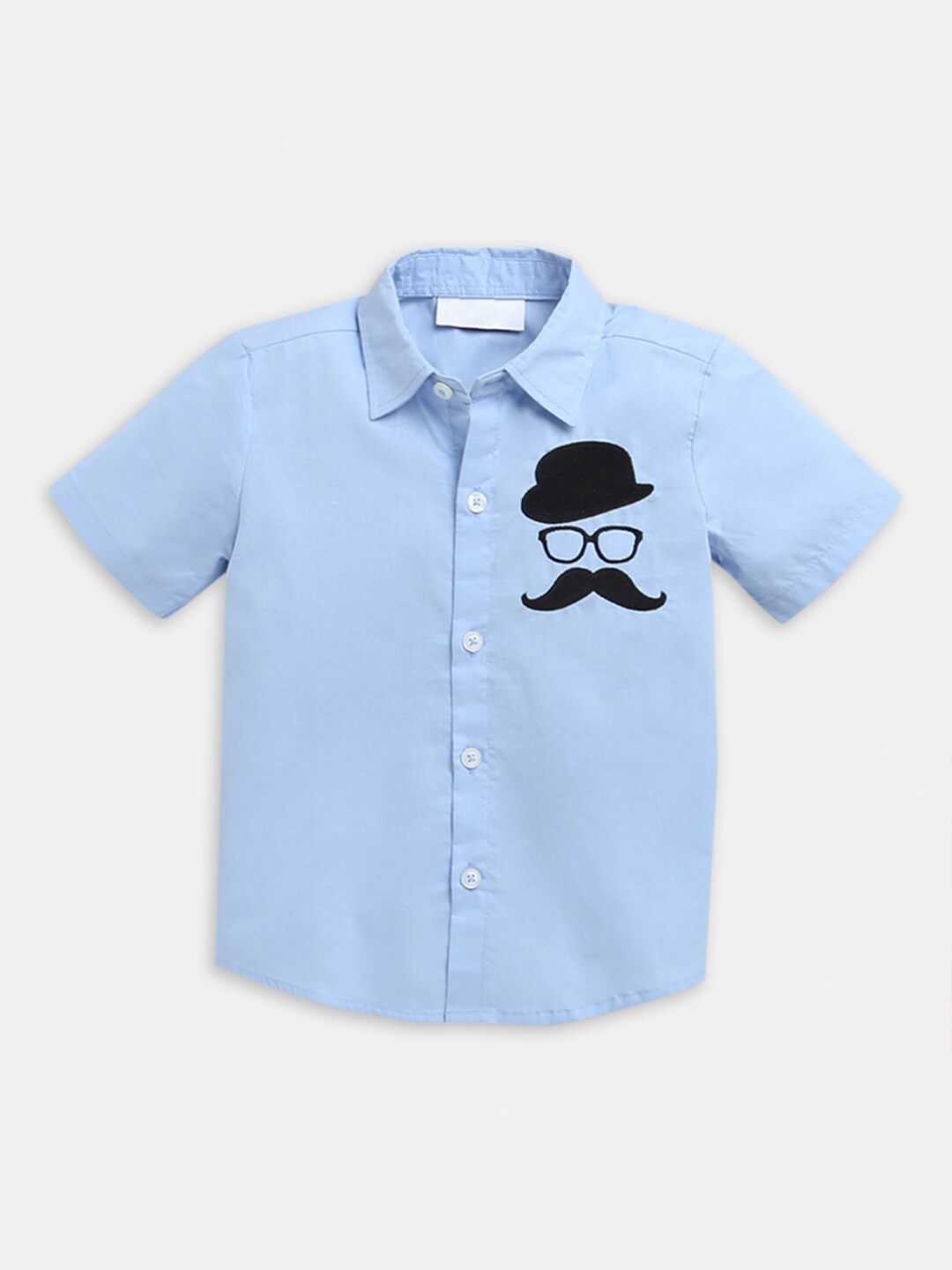 

Hopscotch Boys Blue Casual Shirt