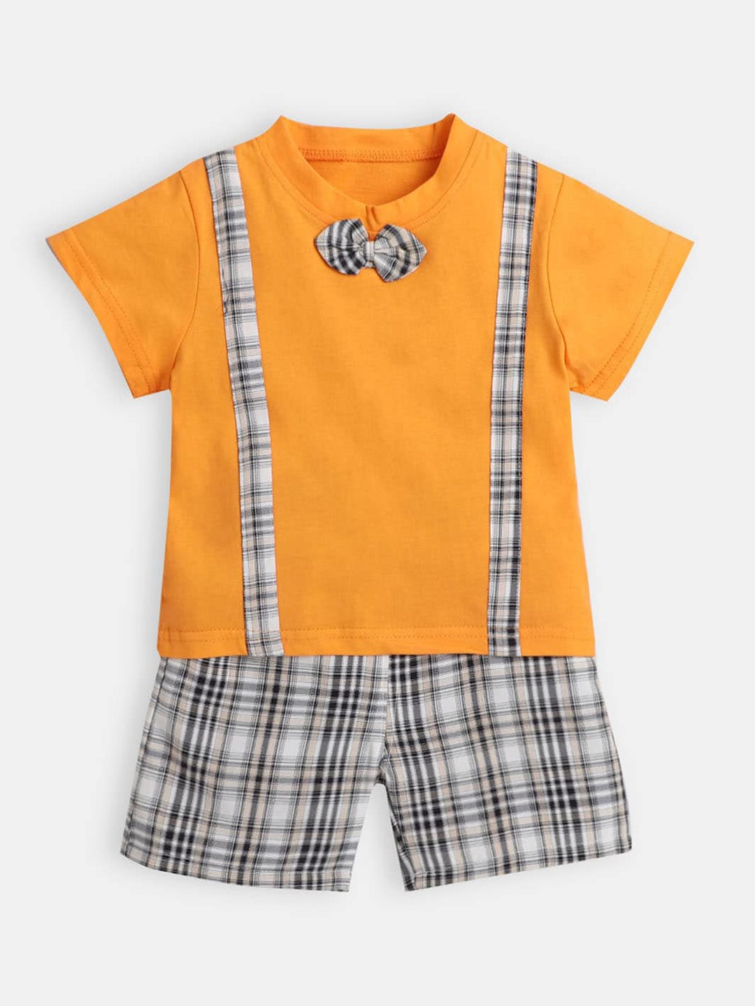 

Hopscotch Boys Orange Clothing Set
