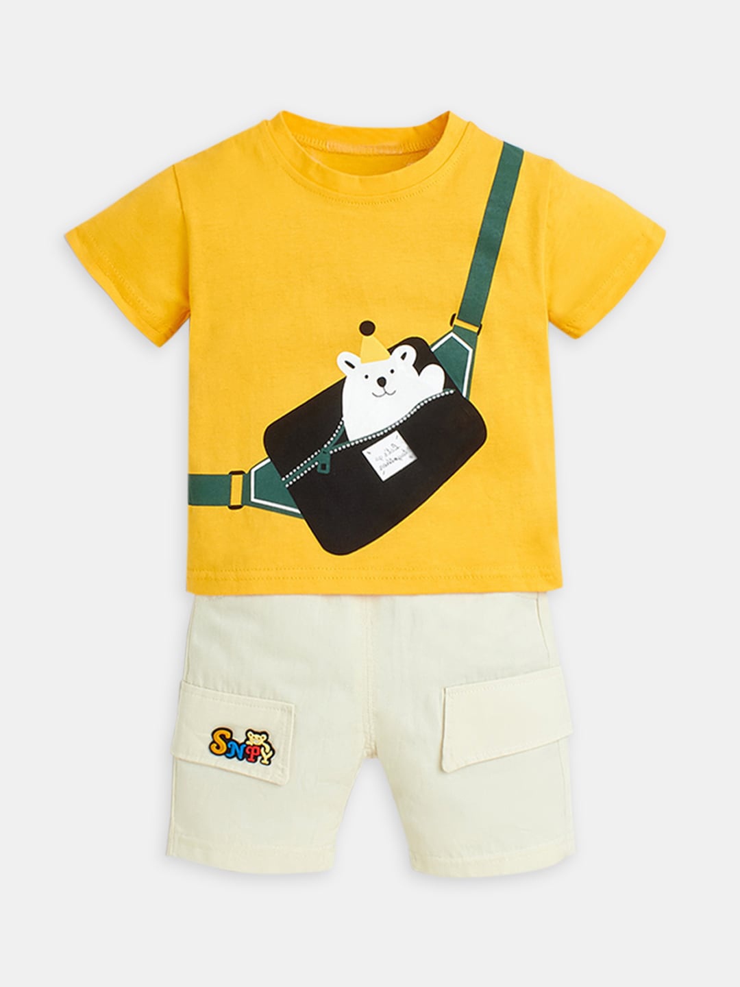 

Hopscotch Boys Orange Clothing Set