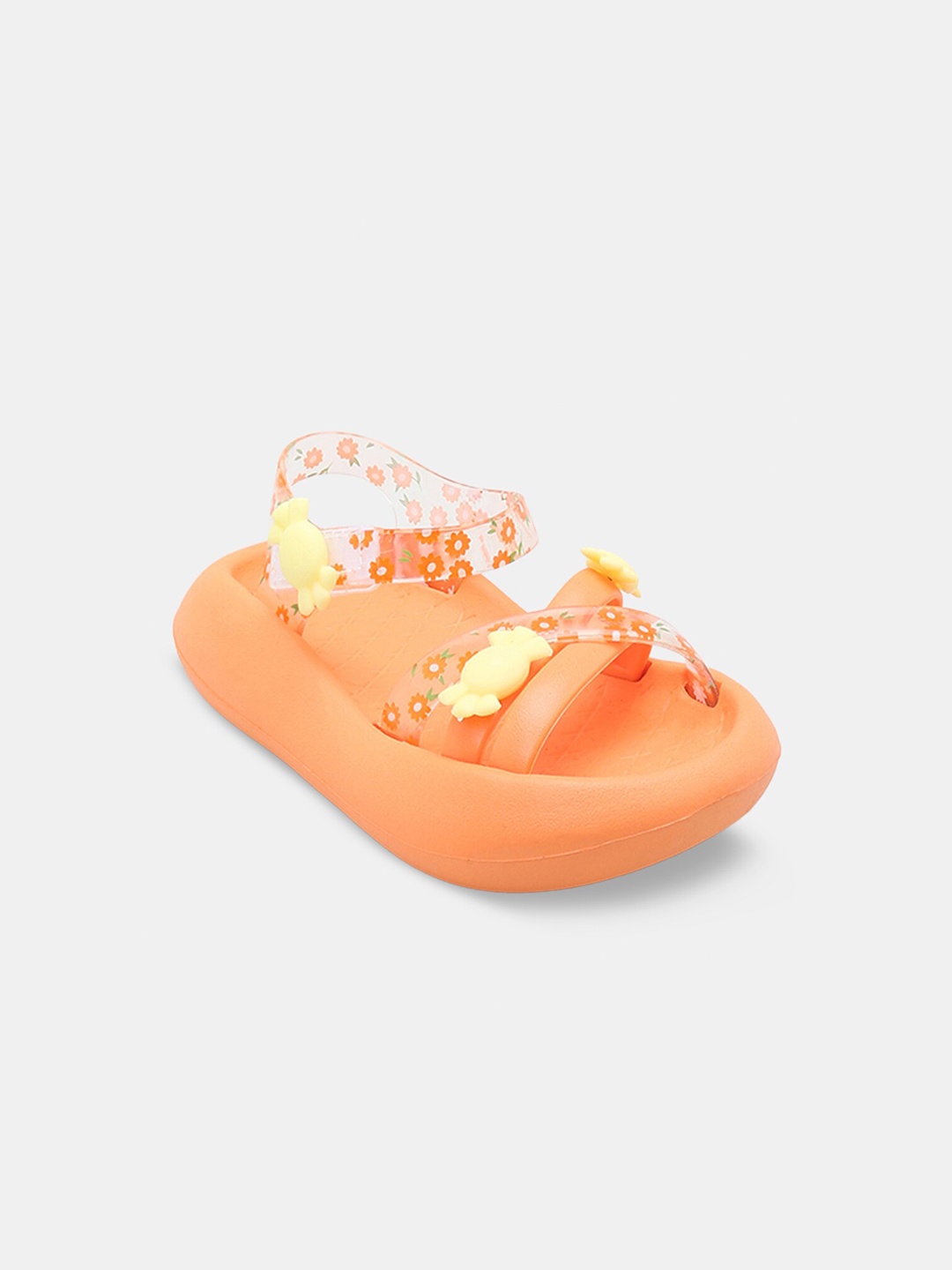 

Hopscotch Girls Orange Comfort Sandals