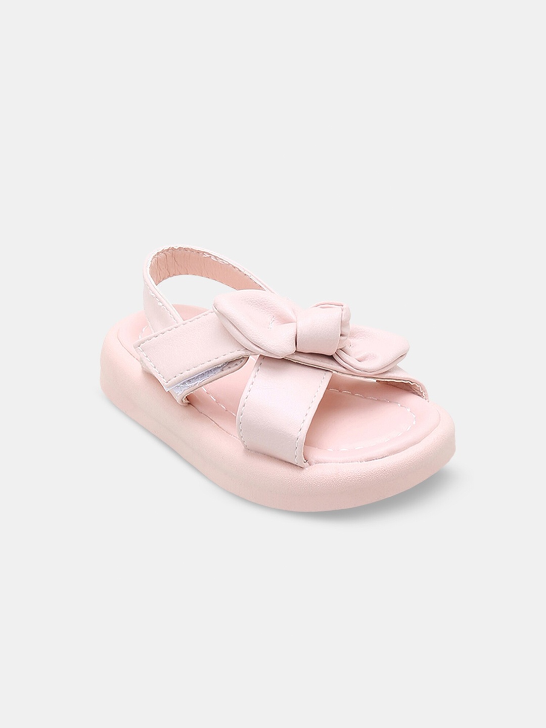 

Hopscotch Girls Pink PU Comfort Sandals