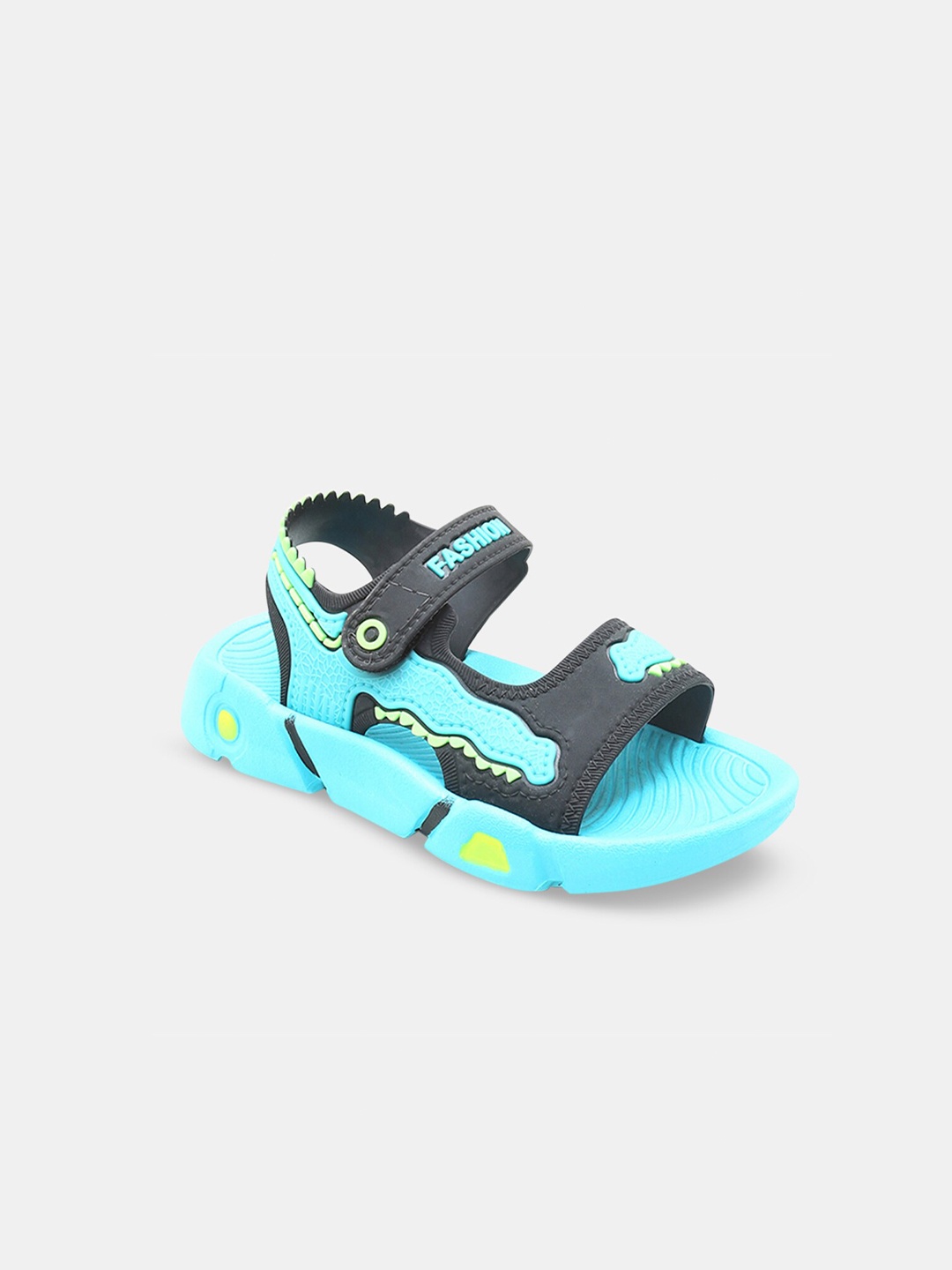 

Hopscotch Boys Blue & Black PU Comfort Sandals