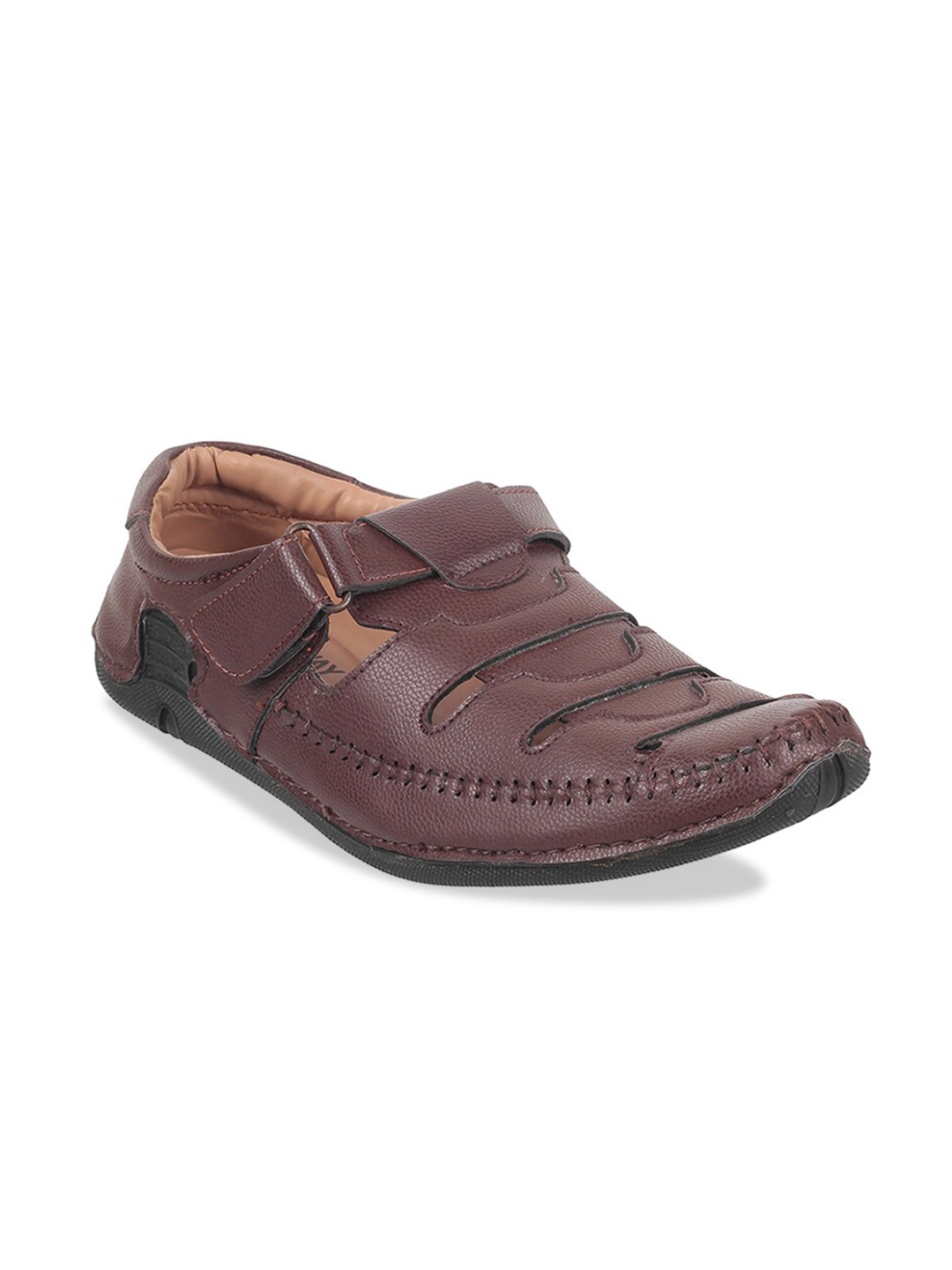 

WALKWAY by Metro Men Brown Shoe Style Sandals