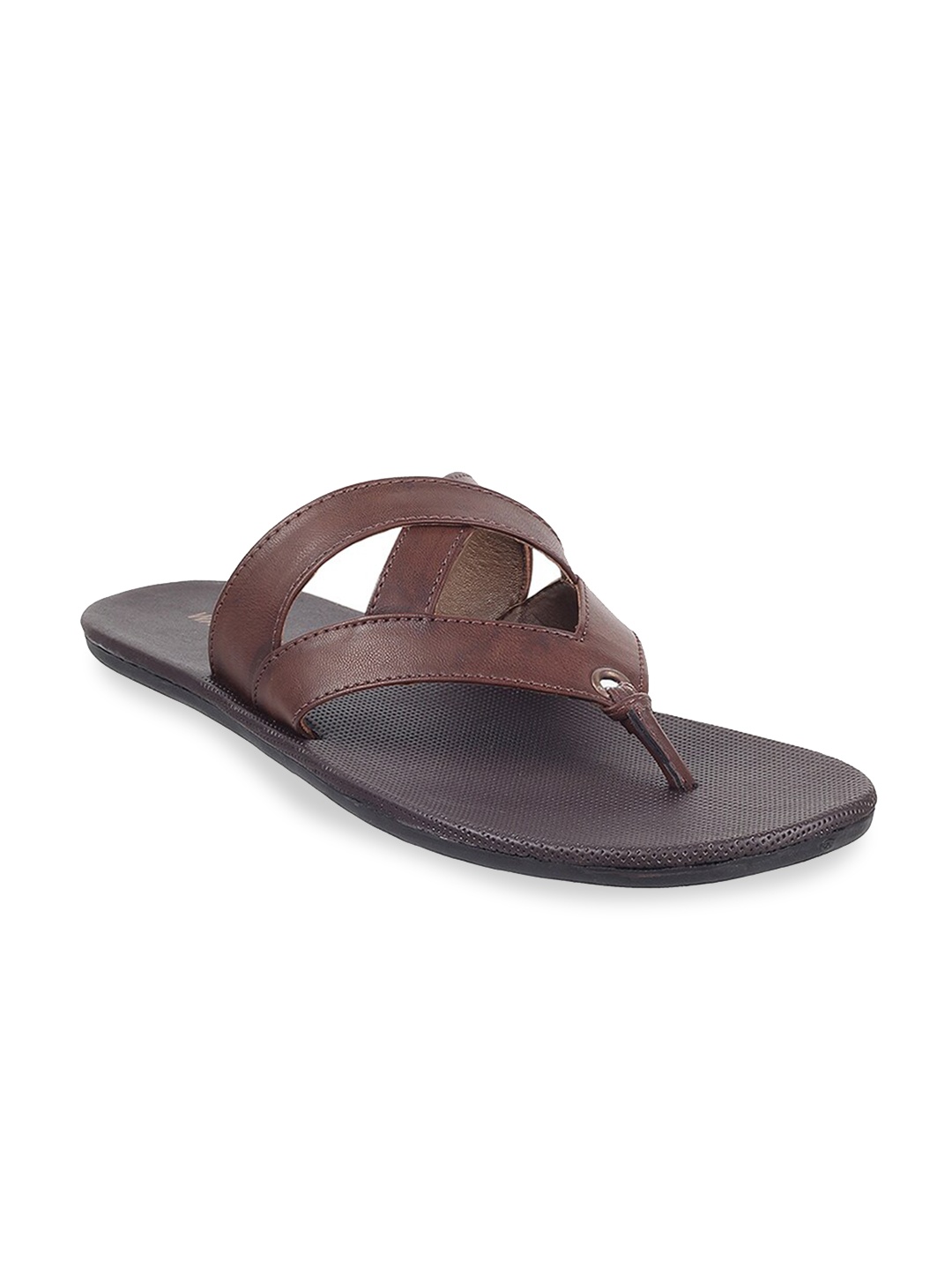 

WALKWAY by Metro Men Brown Comfort Sandals