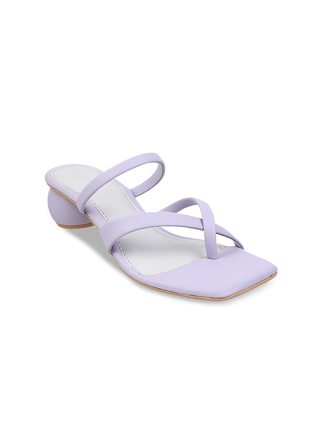 

Metro Women Purple Block Heels