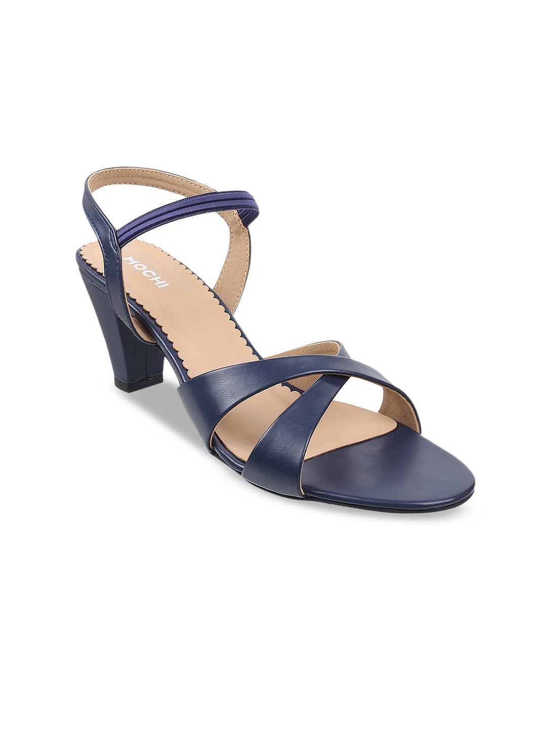 

Mochi Blue Block Sandals