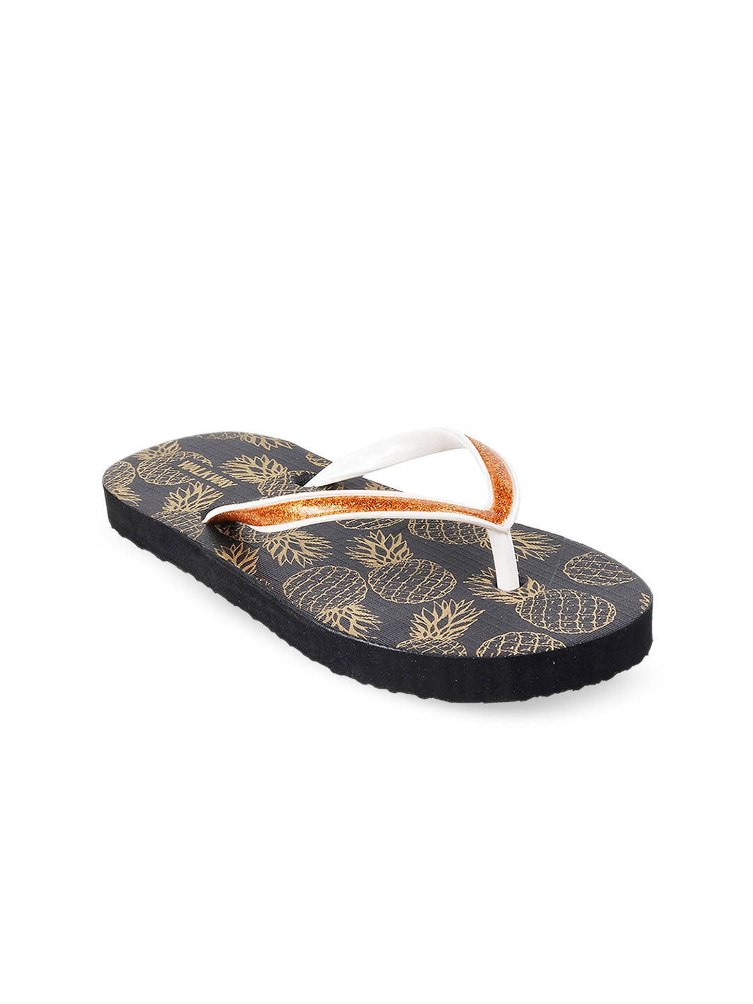 

WALKWAY by Metro Women Black Open Toe Flats