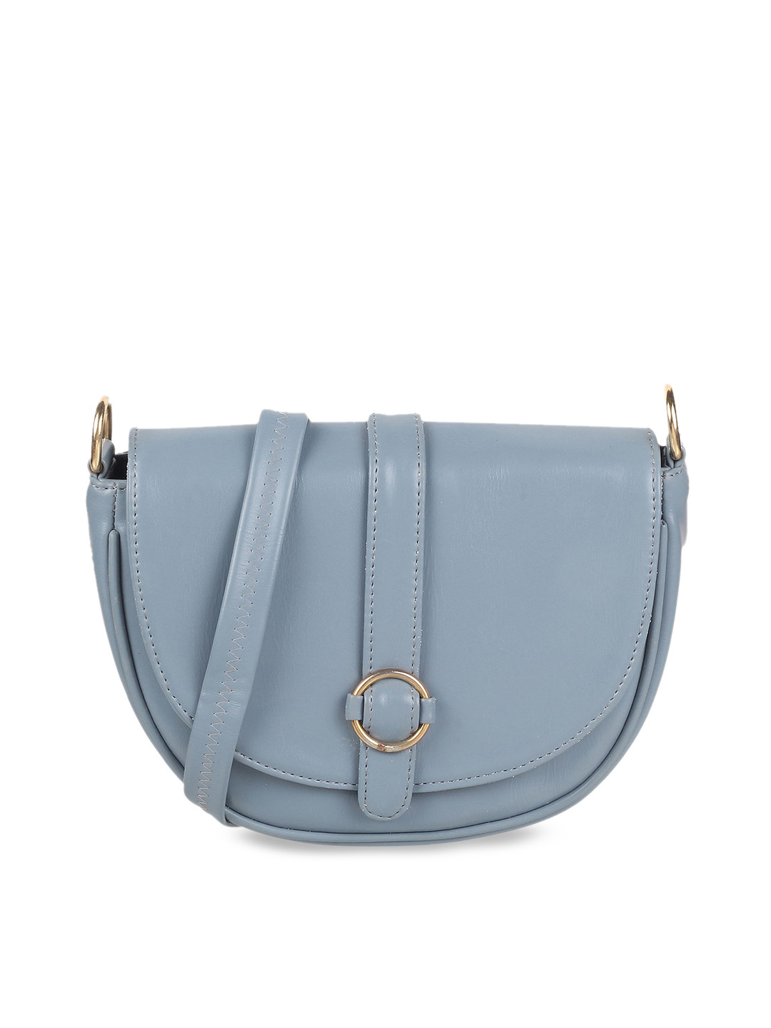 

Metro Blue Half Moon Sling Bag