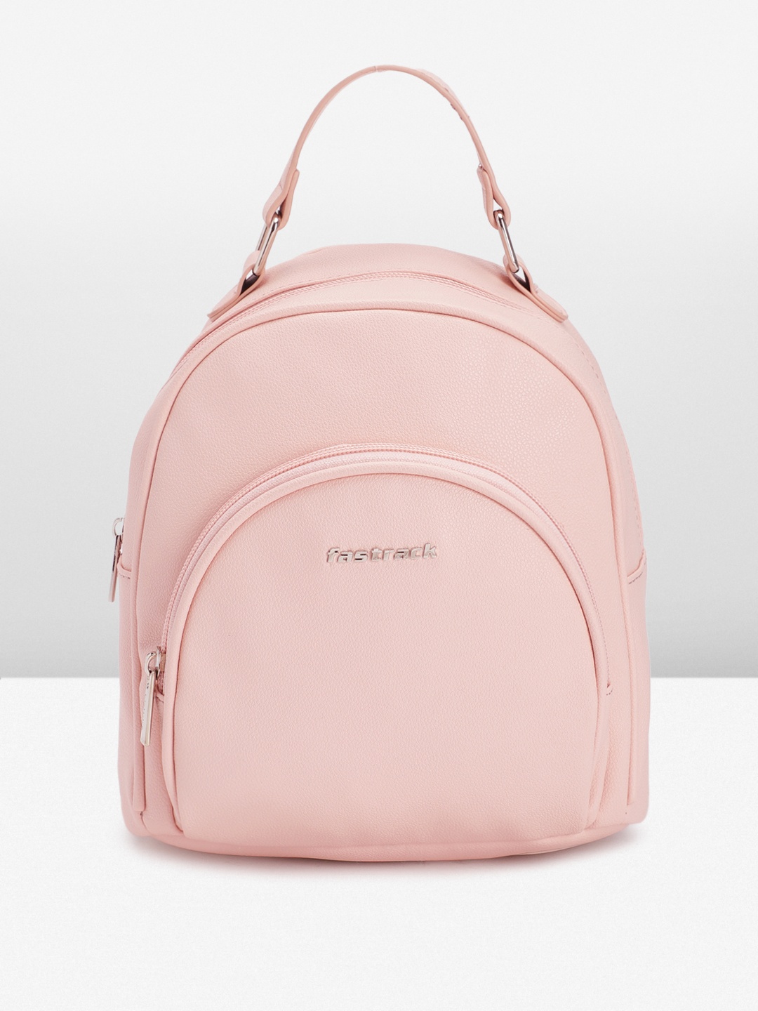 

Fastrack Women Solid Small Backpack, Pink