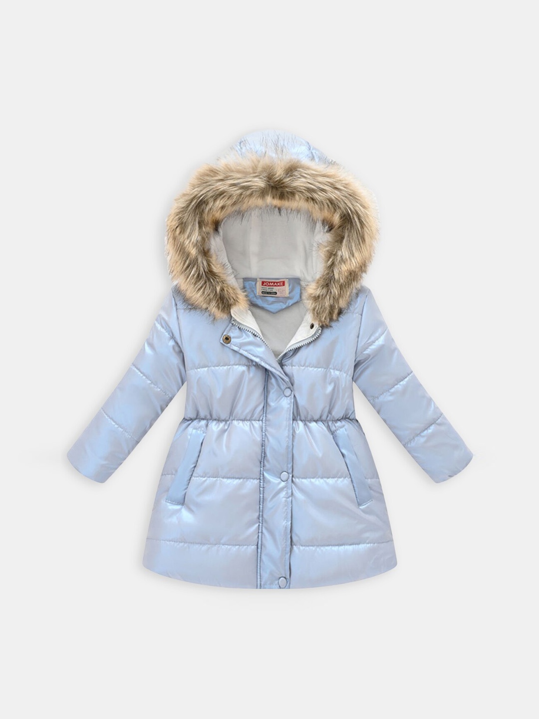 

Hopscotch Girls Grey Solid Over Coats