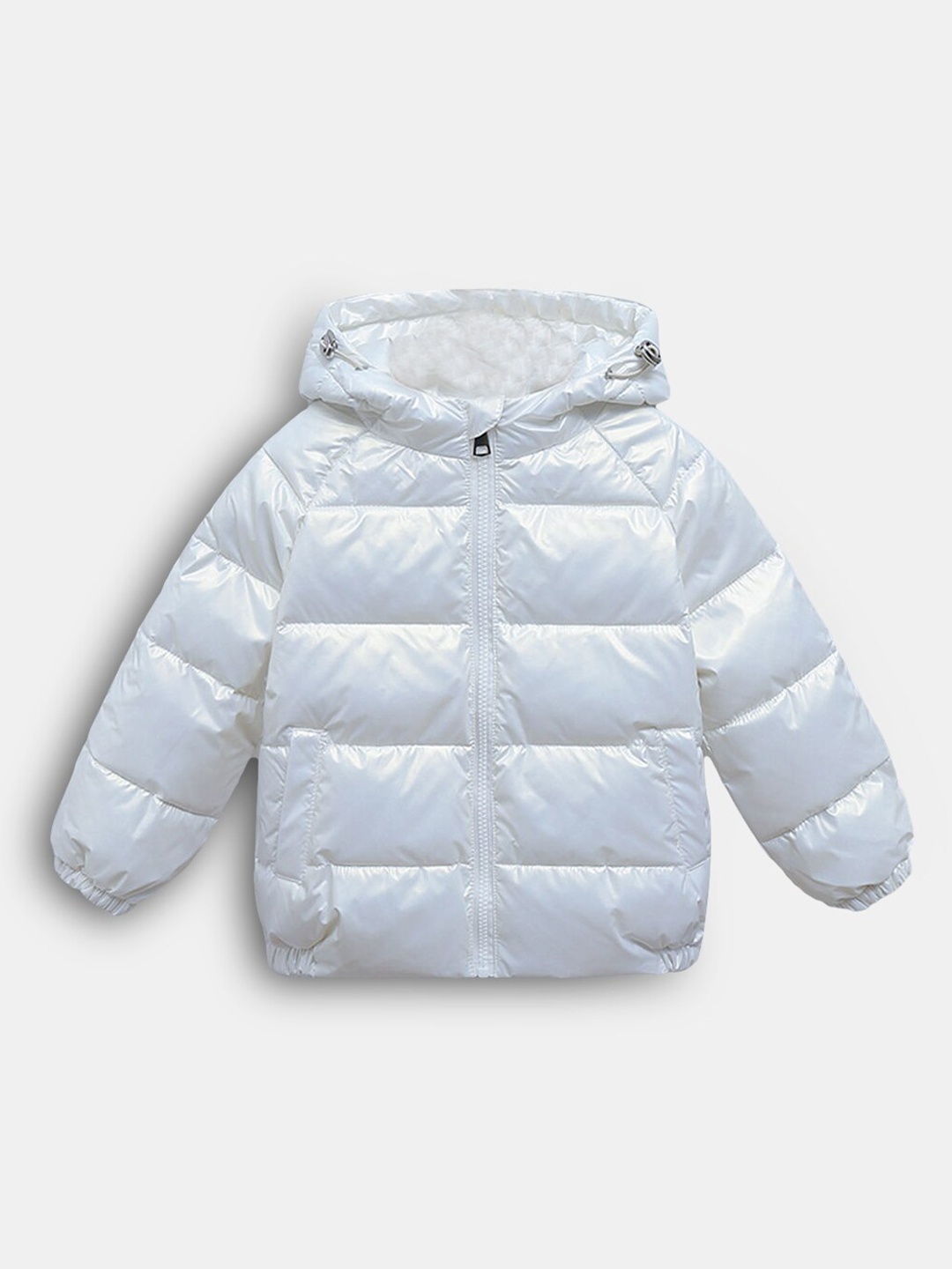 

Hopscotch Boys White Solid Coat