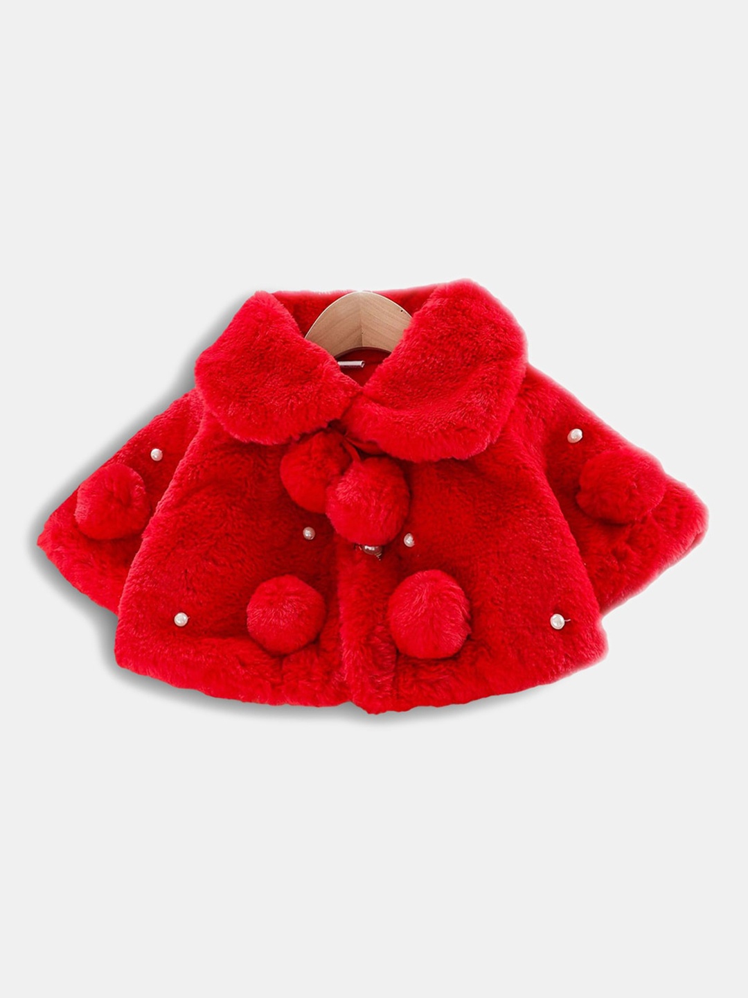 

Hopscotch Girls Red Crop Cape Jacket