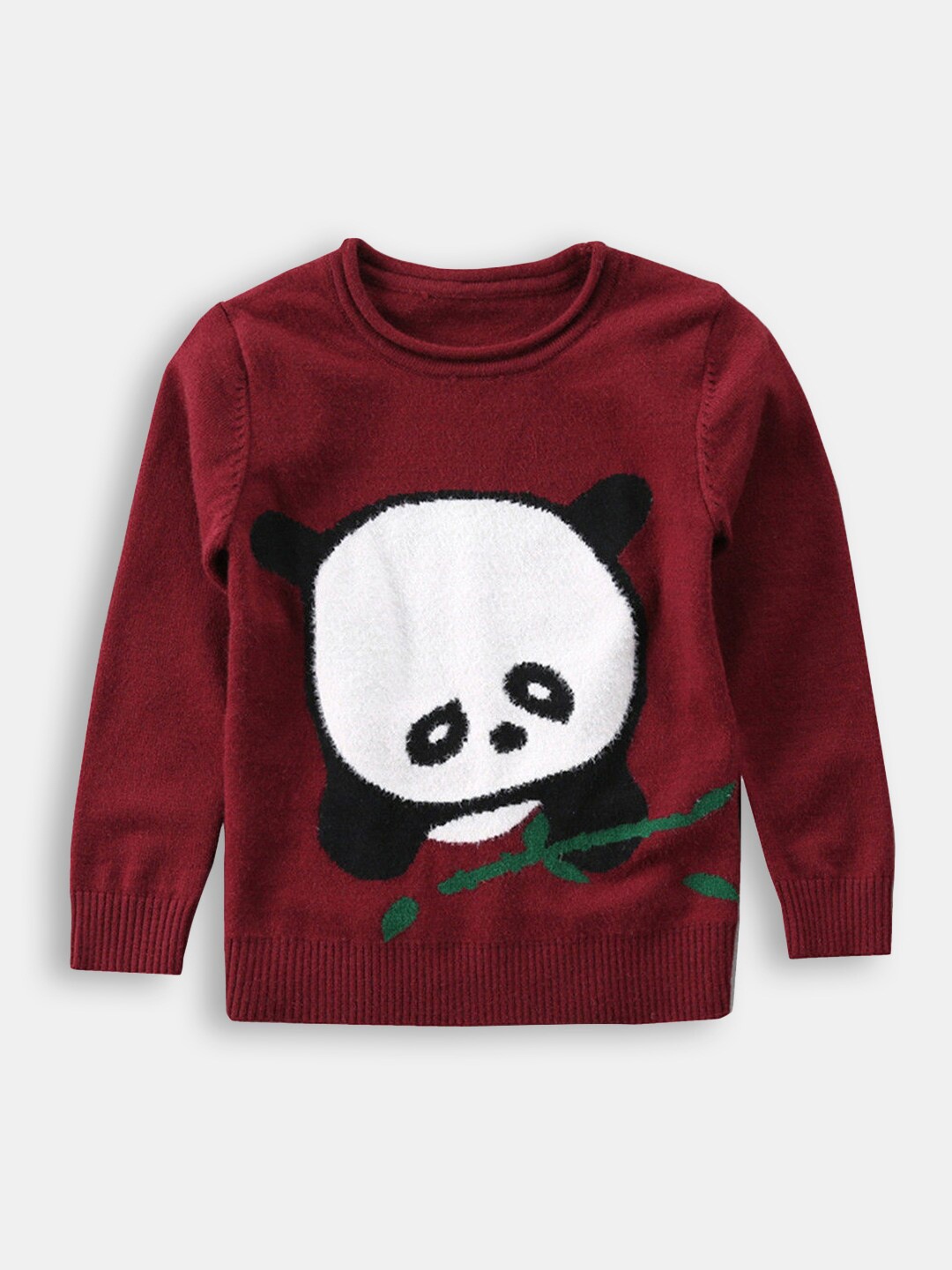 

Hopscotch Boys Red & White Printed Pullover