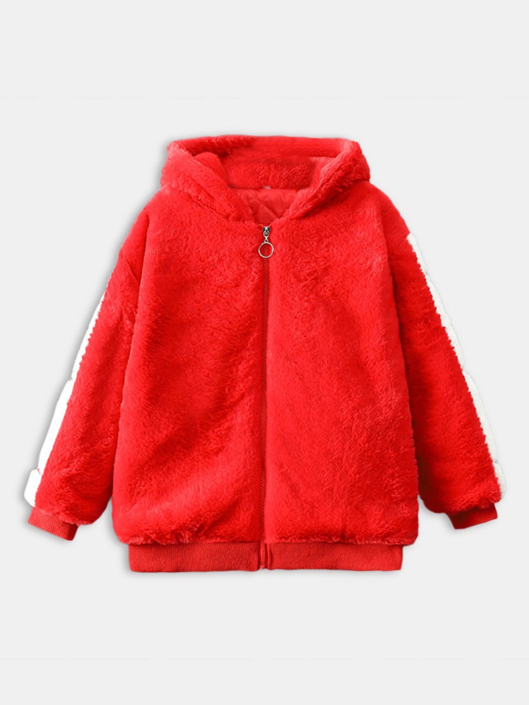 

Hopscotch Girls Red Floral Fleece Tailored Jacket
