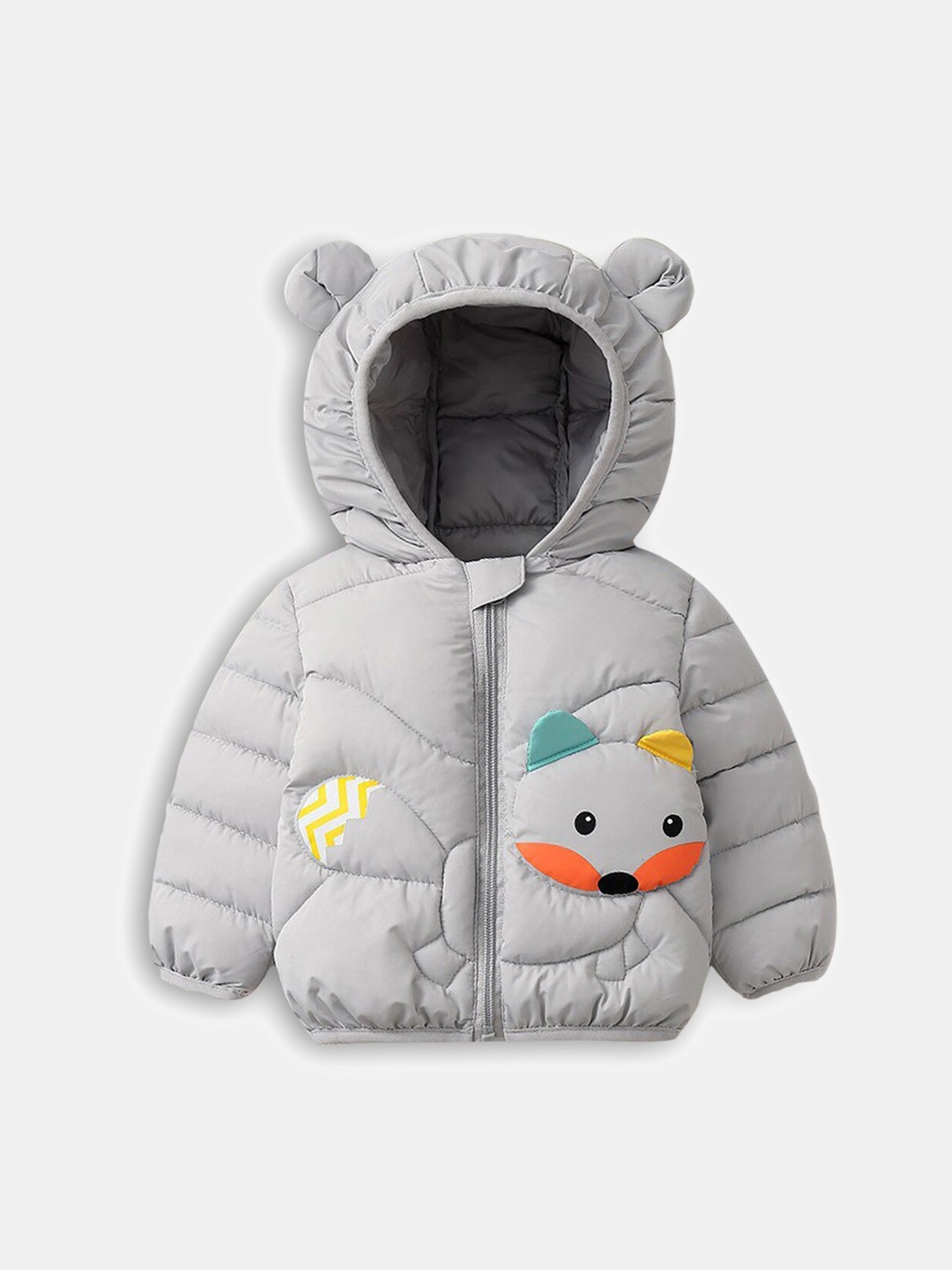 

Hopscotch Girls Grey Puffer Jacket