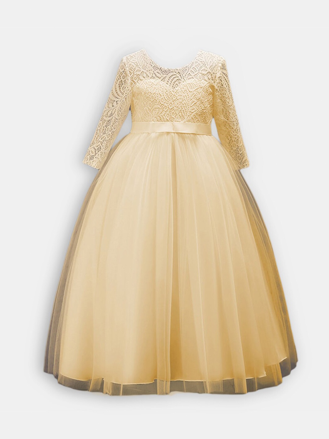 

Hopscotch Yellow Maxi Dress