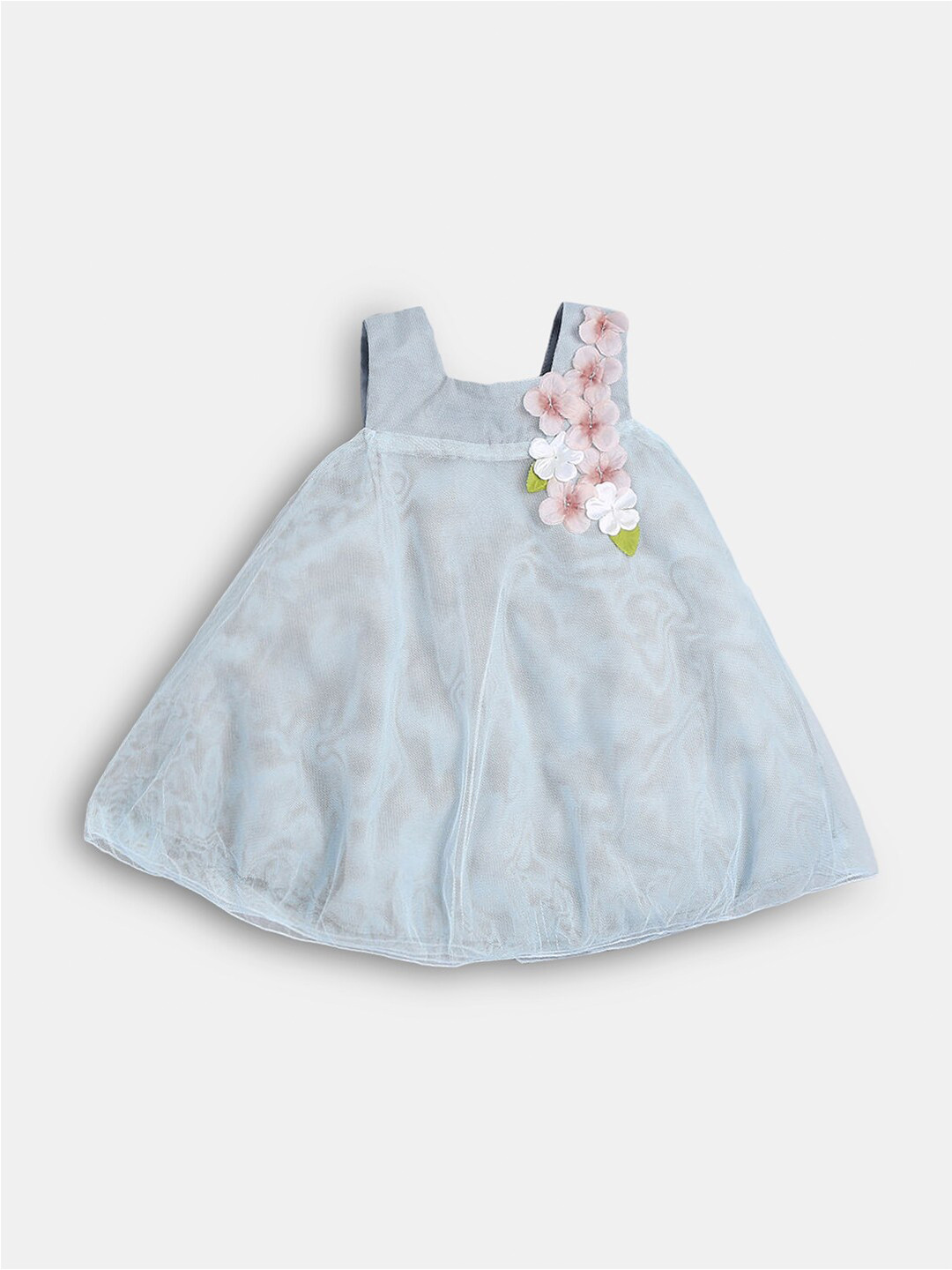 

Hopscotch Blue A-Line Dress