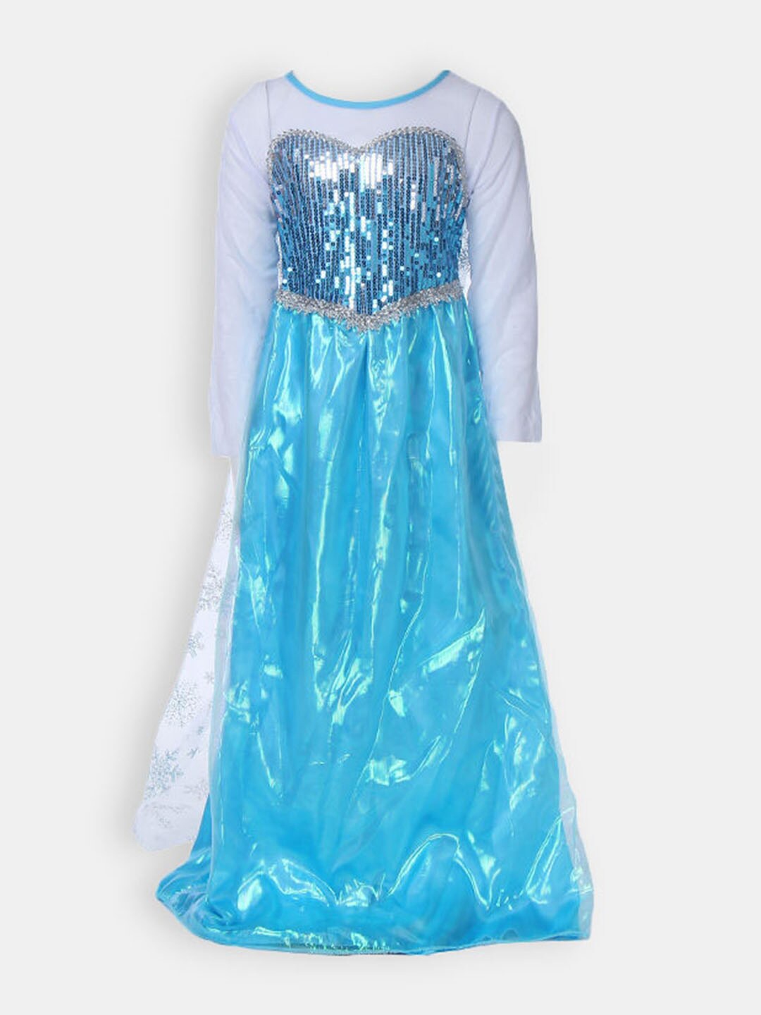 

Hopscotch Blue Embellished Maxi Dress