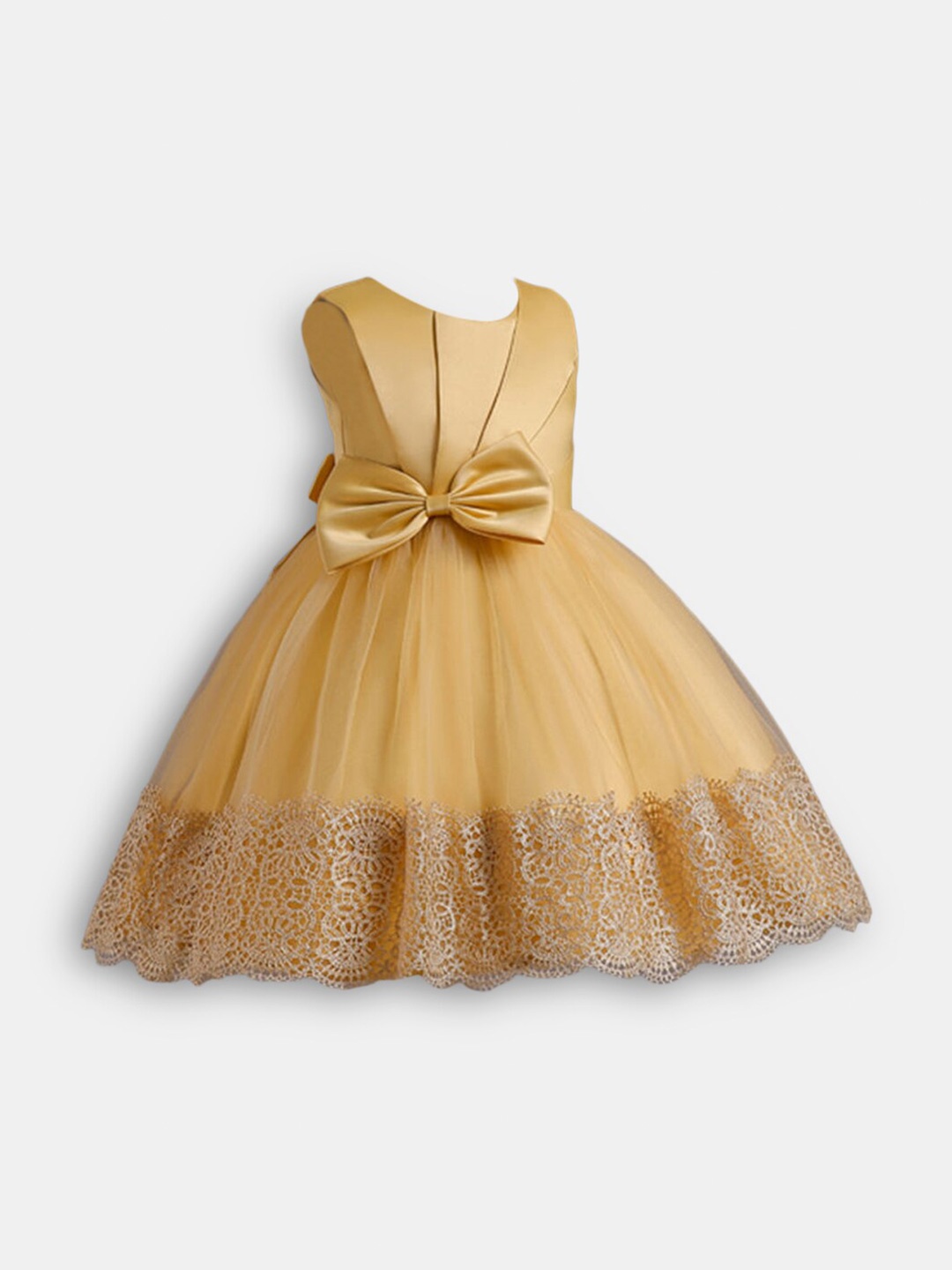 

Hopscotch Yellow Dress